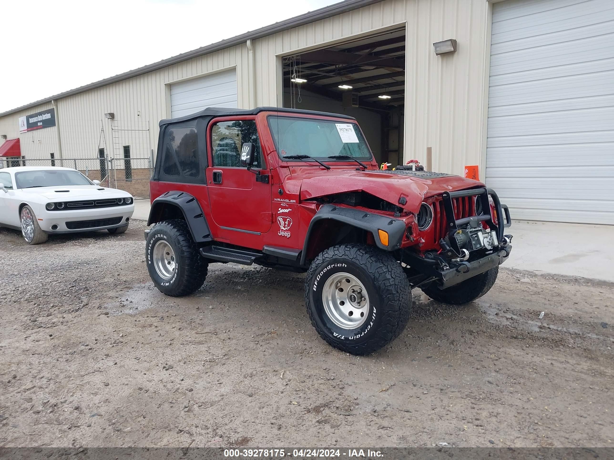 JEEP WRANGLER 1998 1j4fy19s2wp742391