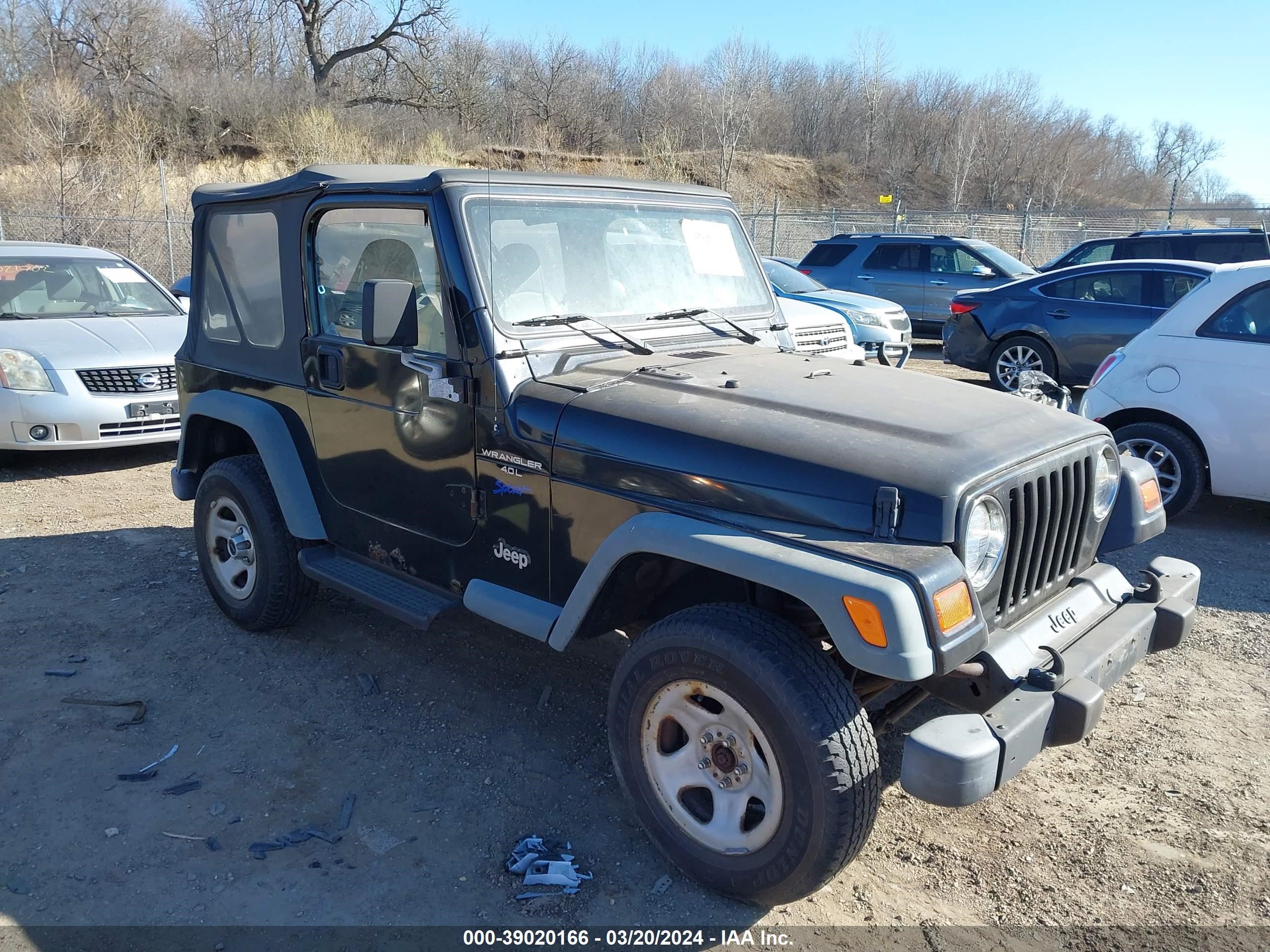 JEEP WRANGLER 1998 1j4fy19s4wp746068