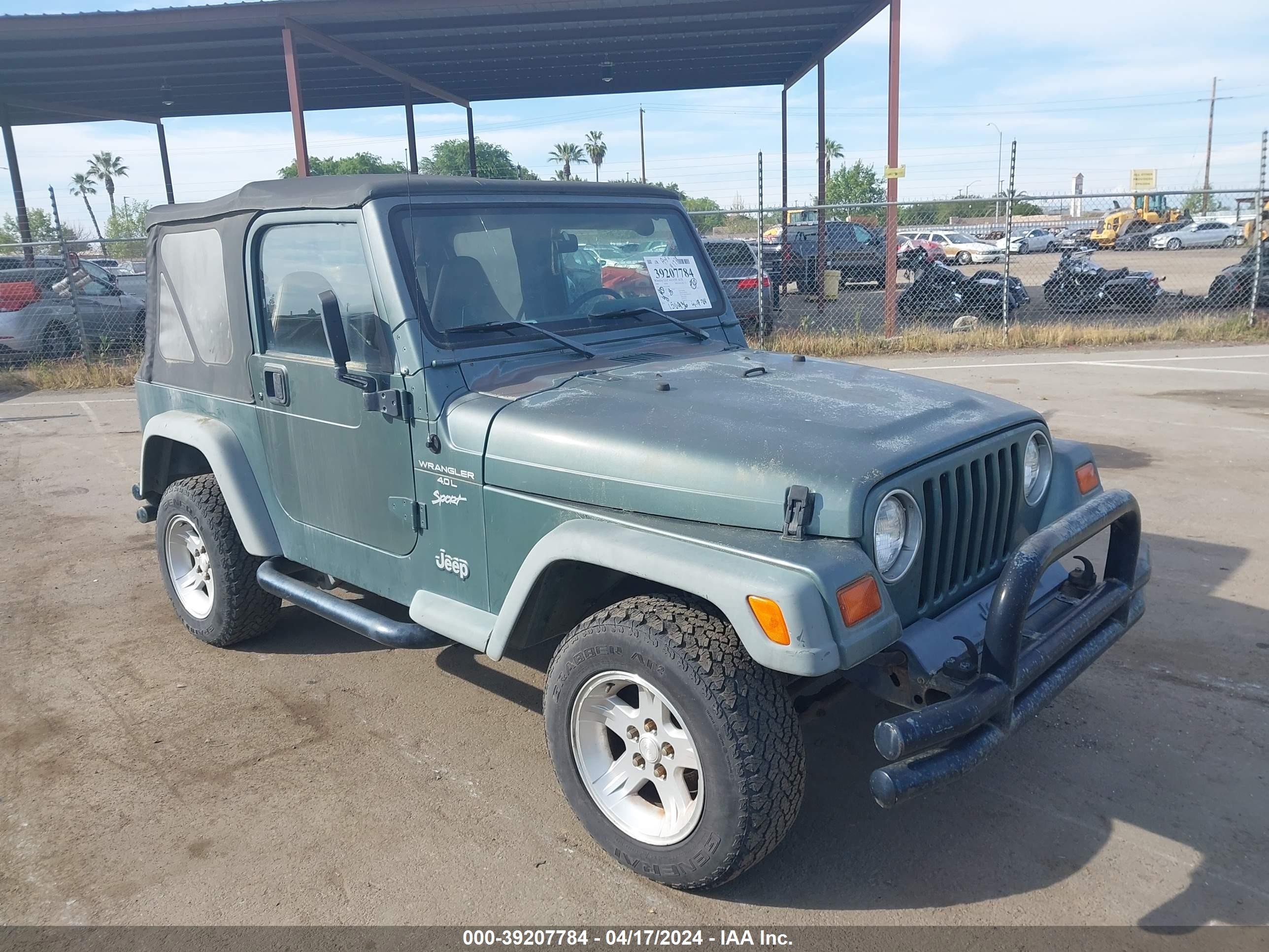 JEEP WRANGLER 1999 1j4fy19s4xp424838