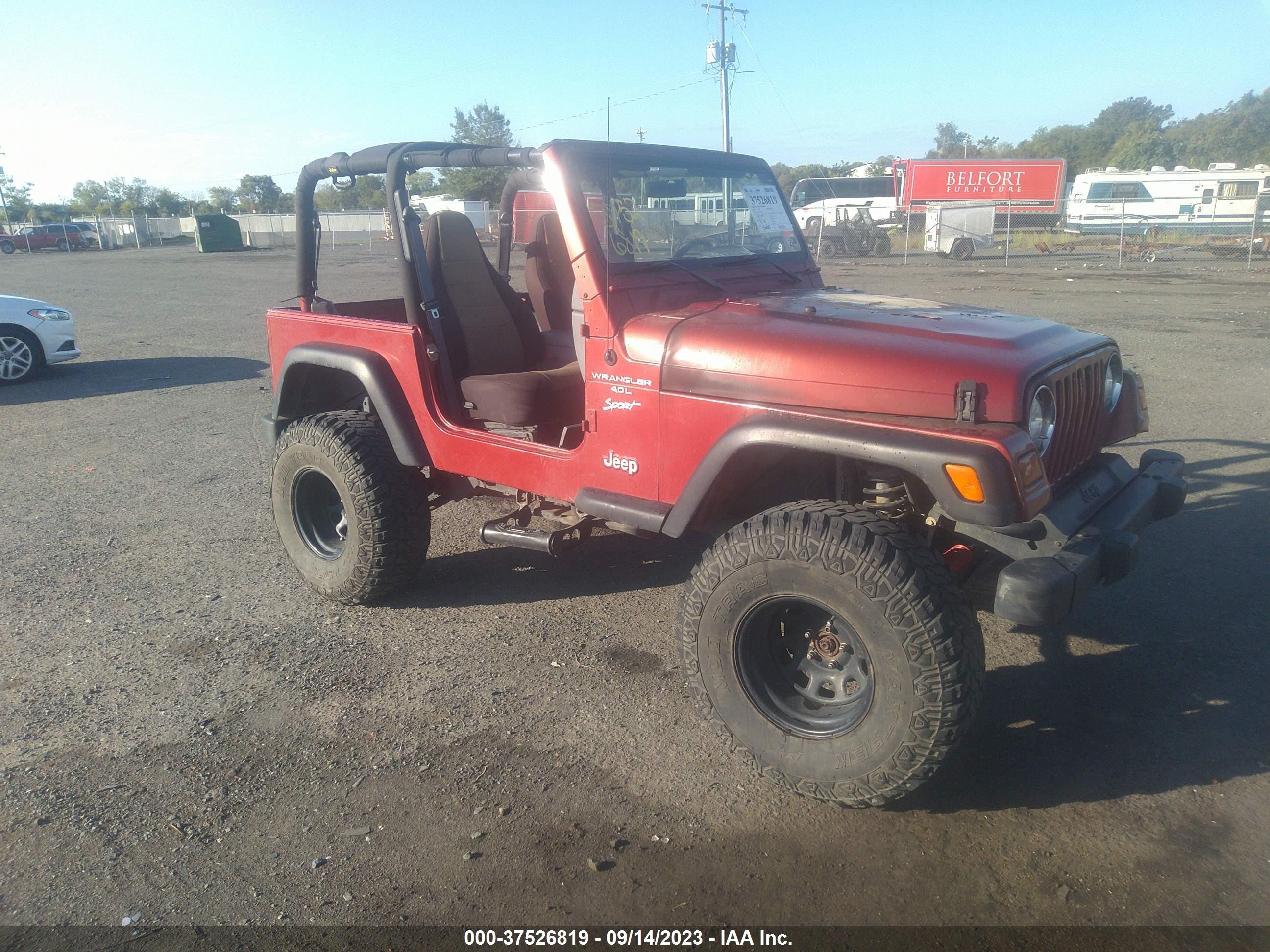 JEEP WRANGLER 1998 1j4fy19s5wp726623