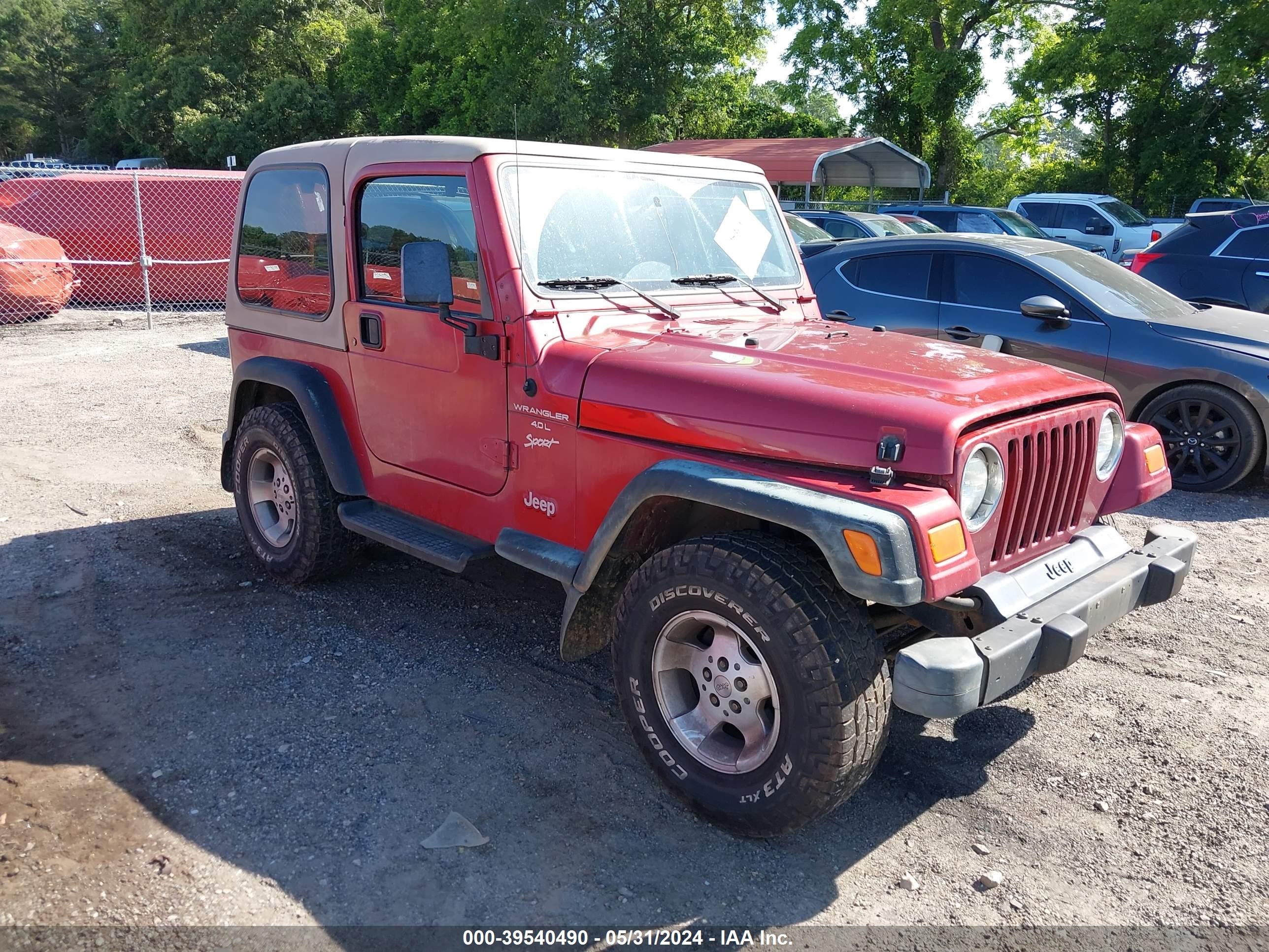 JEEP NULL 1999 1j4fy19s5xp432592