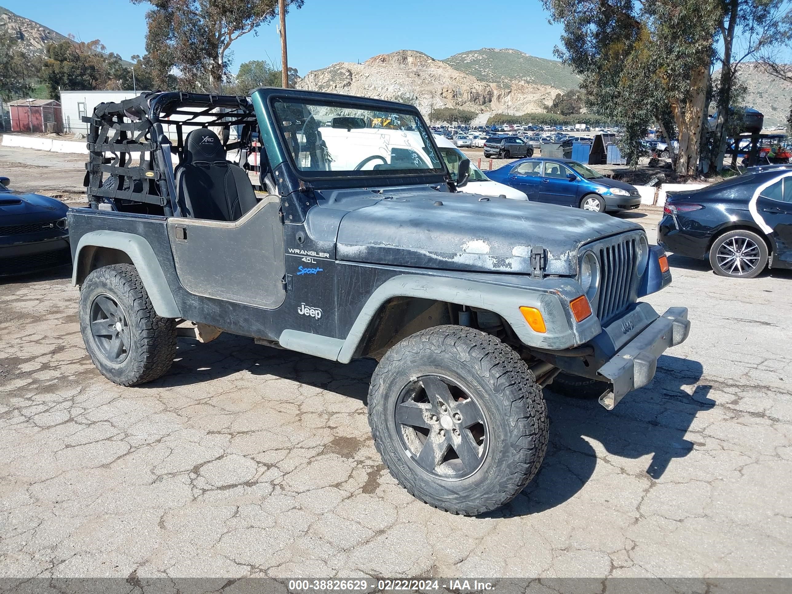 JEEP WRANGLER 1997 1j4fy19s6vp476341