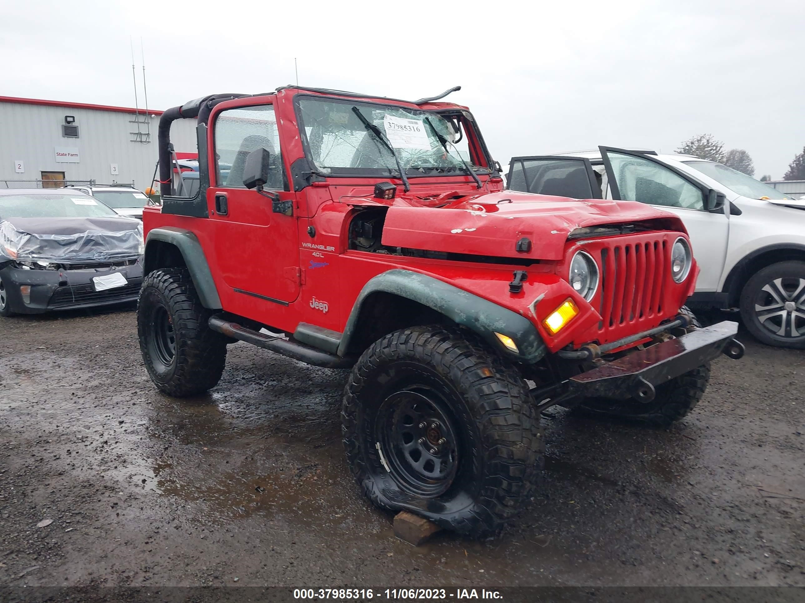 JEEP WRANGLER 1998 1j4fy19s6wp791495