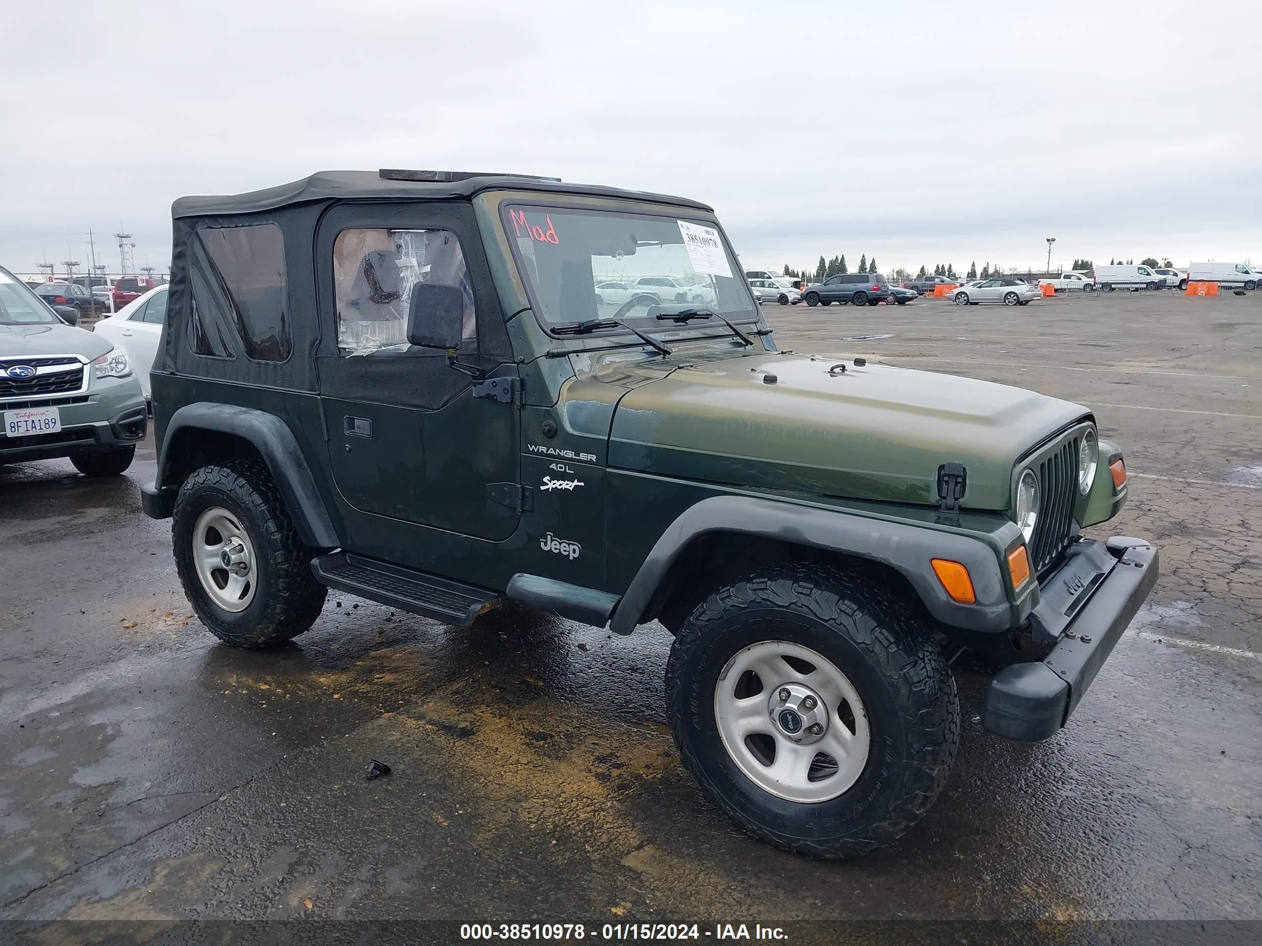 JEEP WRANGLER 1997 1j4fy19s7vp513283