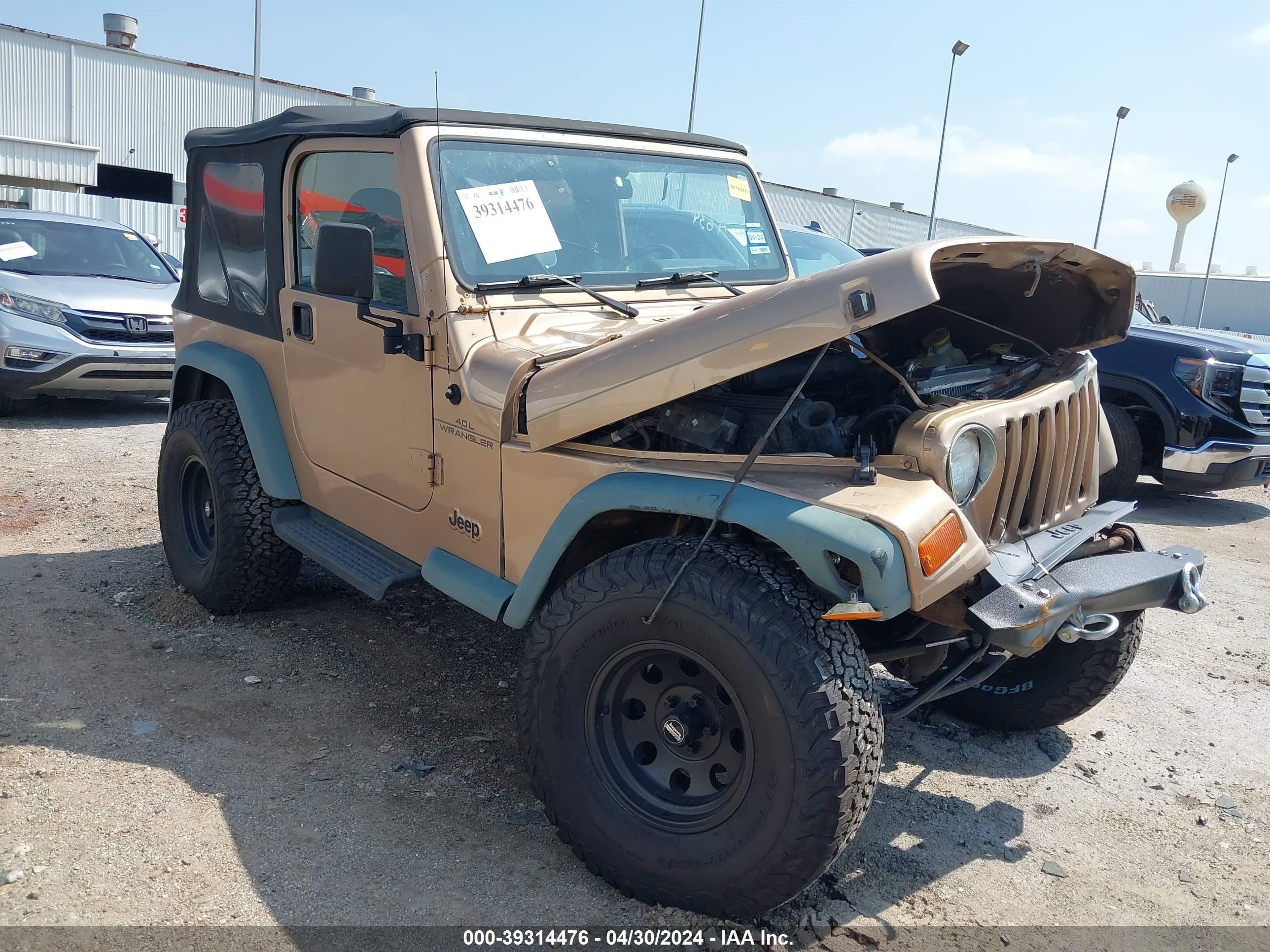 JEEP WRANGLER 1999 1j4fy19s7xp446073