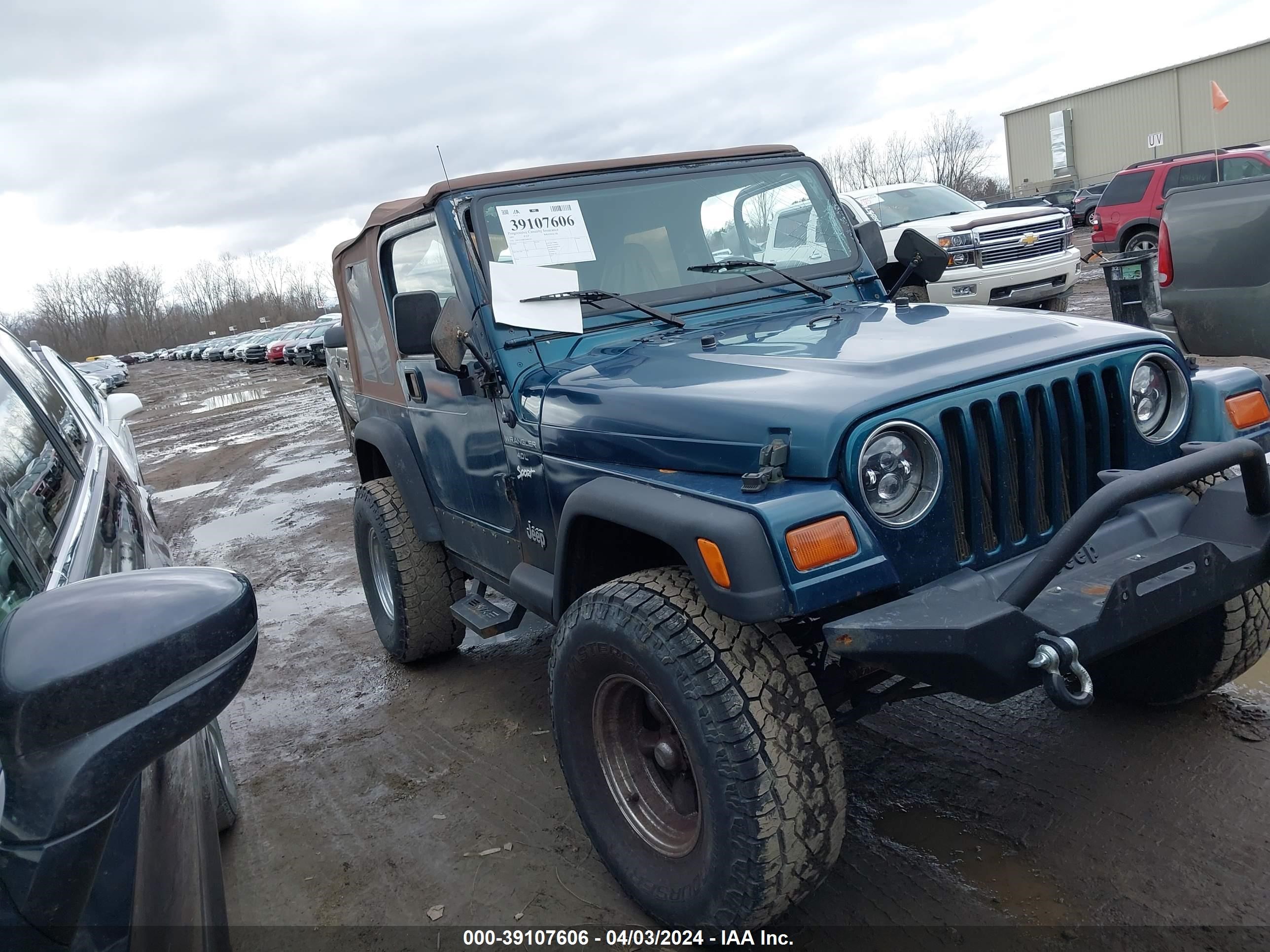 JEEP WRANGLER 1997 1j4fy19s8vp486529