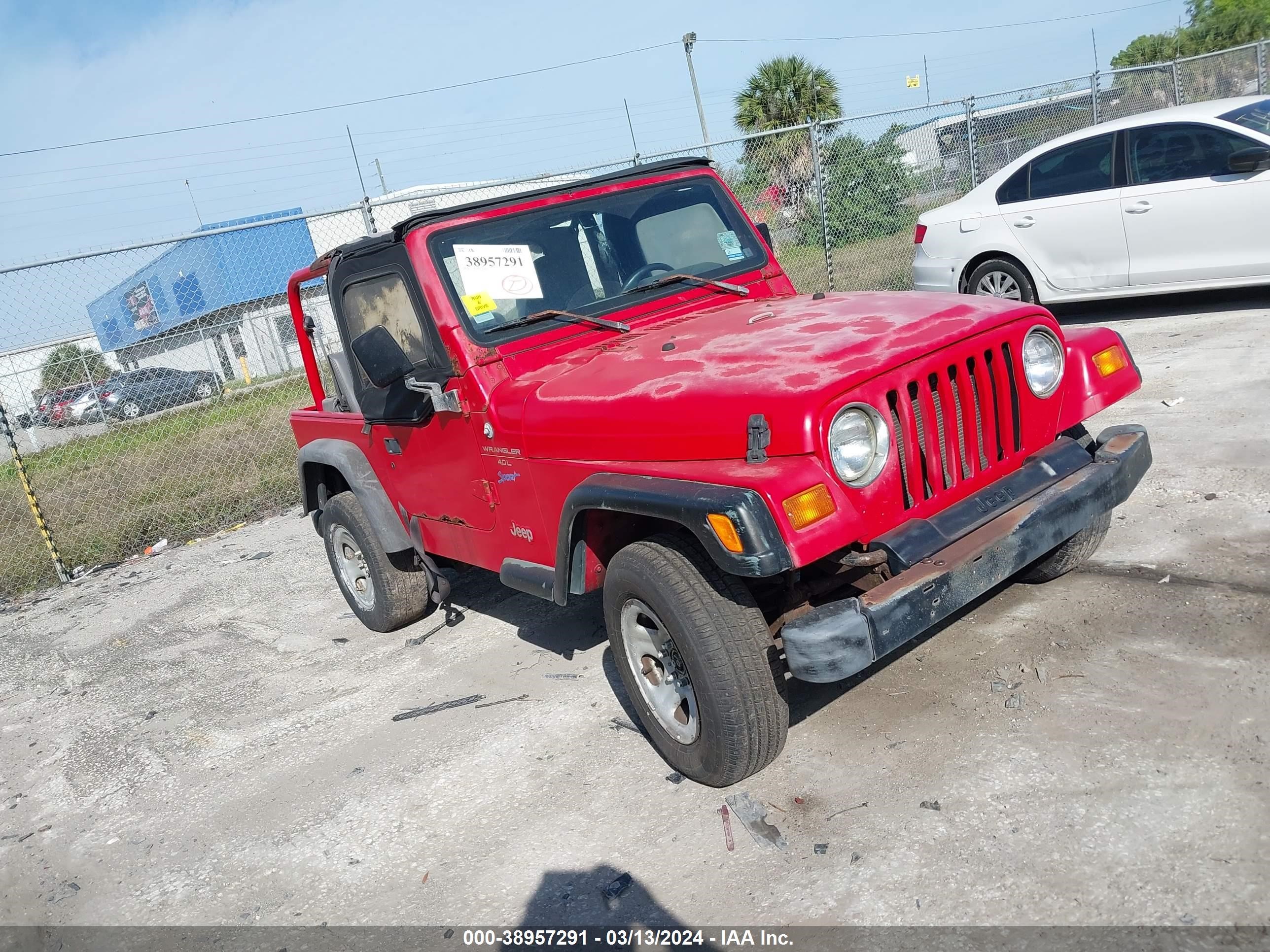 JEEP WRANGLER 1997 1j4fy19s8vp520176