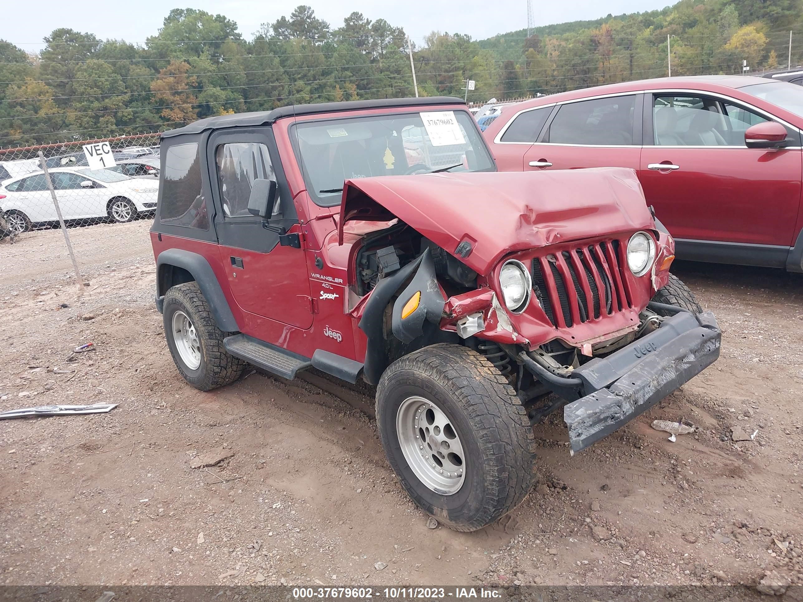 JEEP WRANGLER 1998 1j4fy19s9wp720856