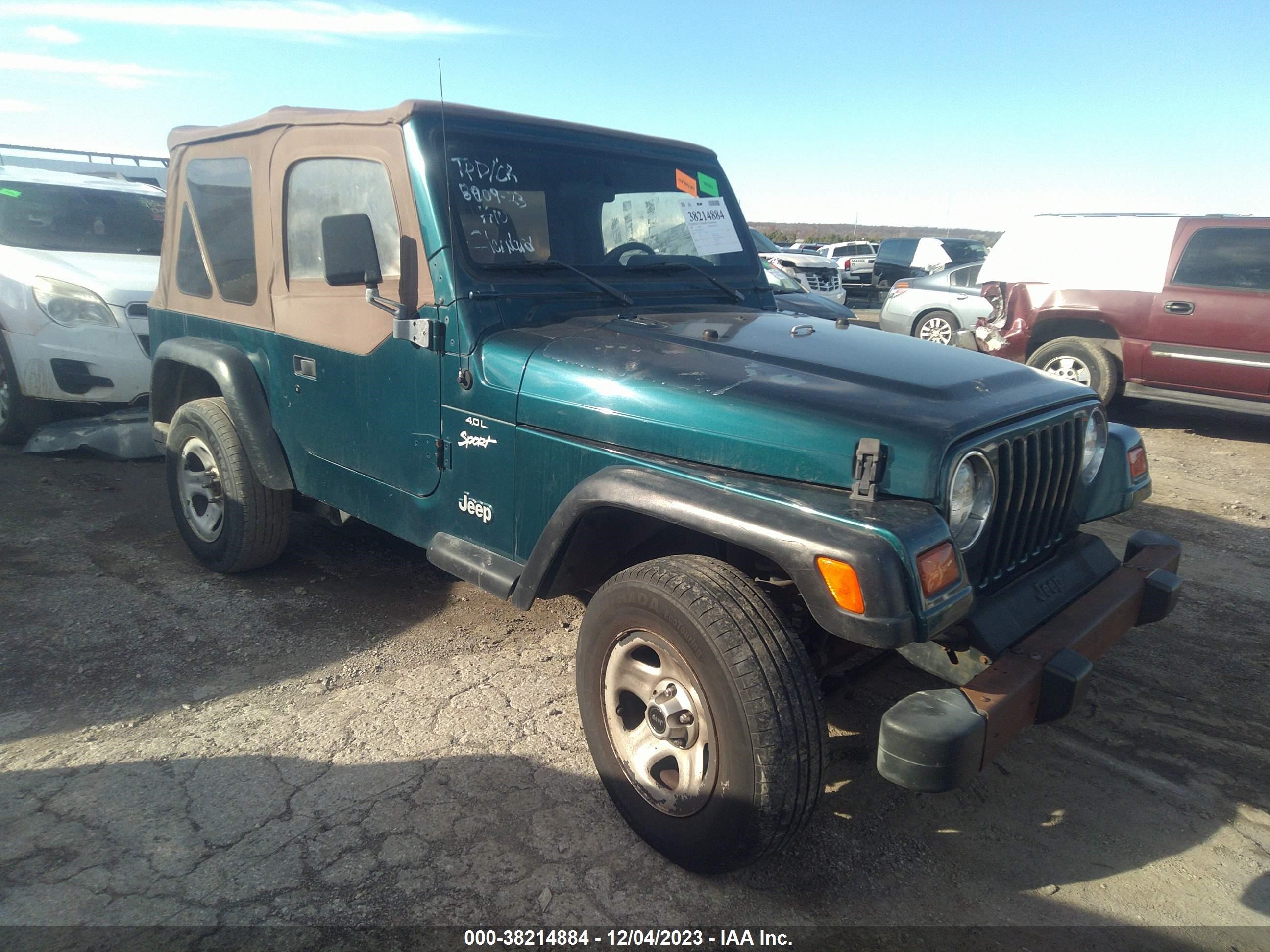 JEEP WRANGLER 1998 1j4fy19sxwp787515