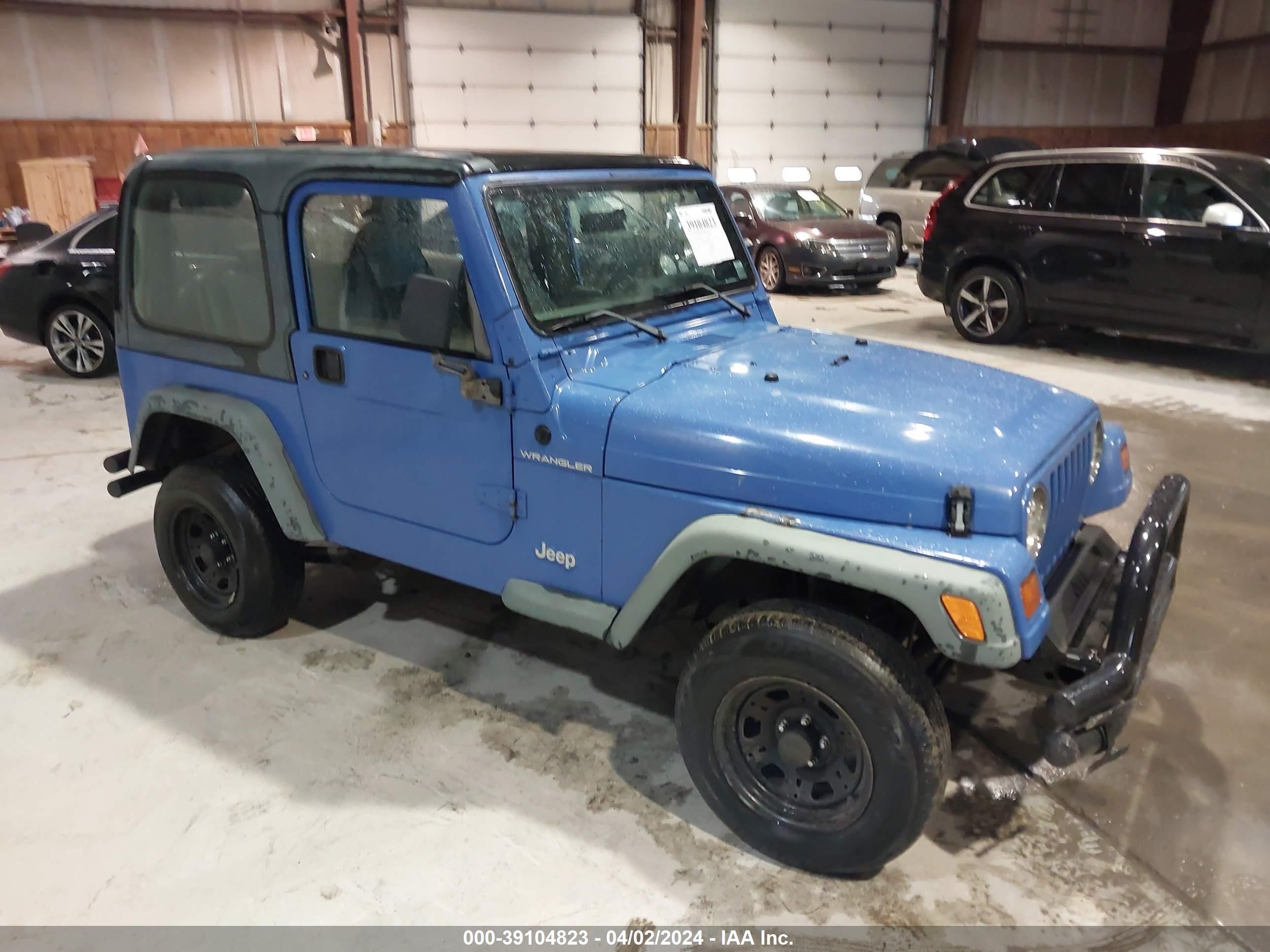 JEEP WRANGLER 1998 1j4fy29p0wp711433