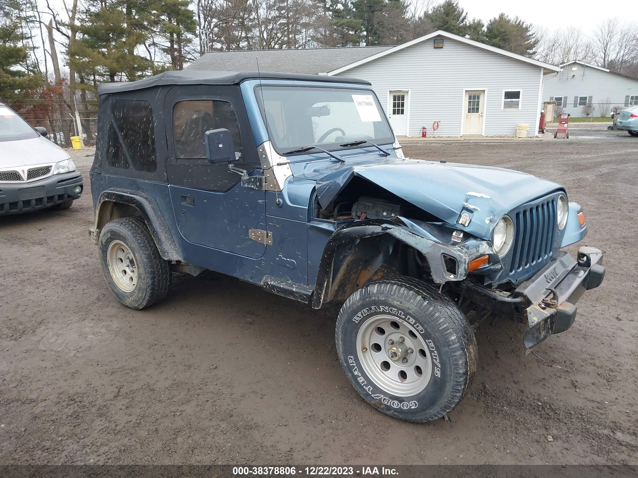 JEEP WRANGLER 1998 1j4fy29p0wp749096