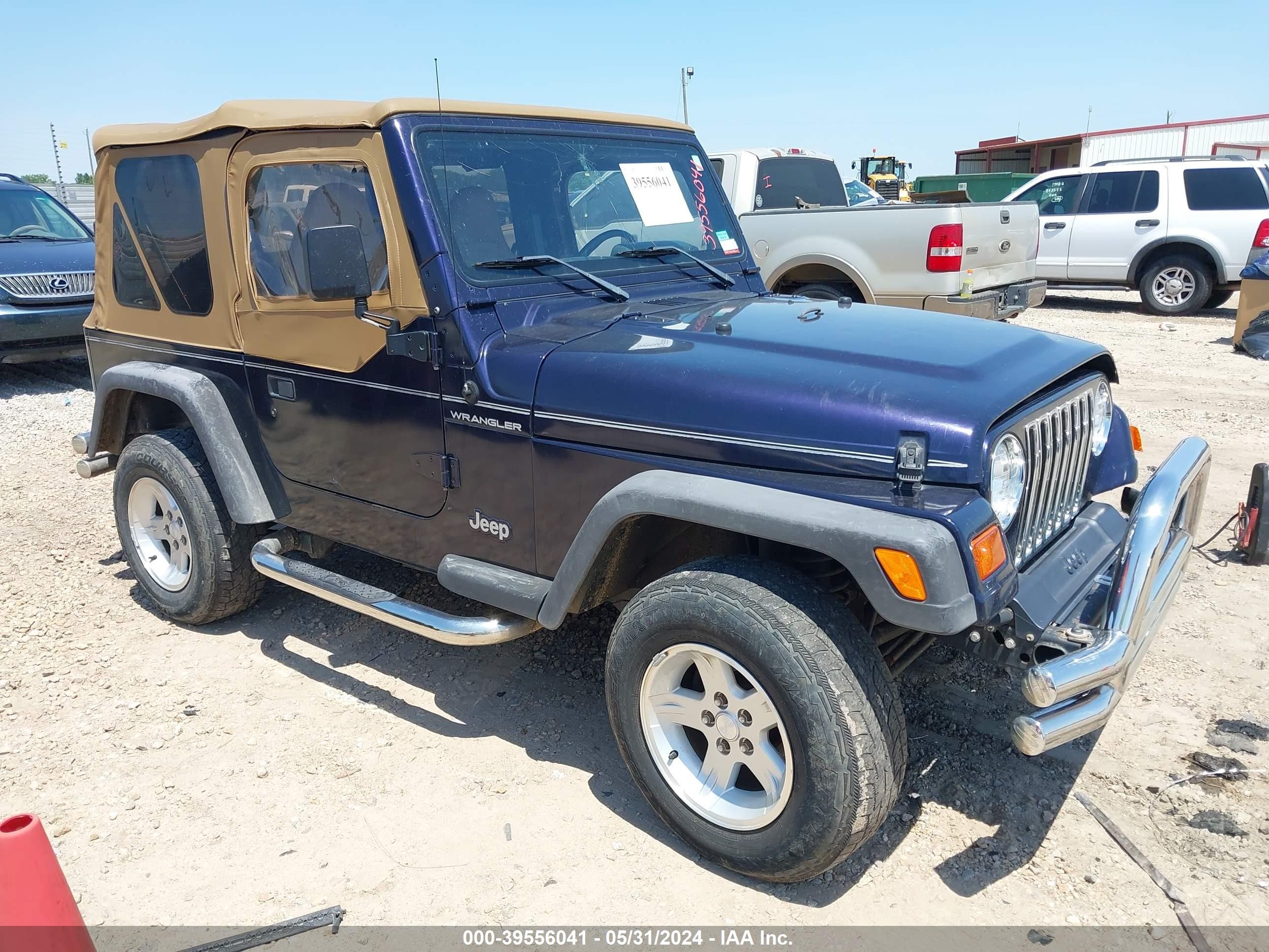 JEEP WRANGLER 1998 1j4fy29p0wp764276