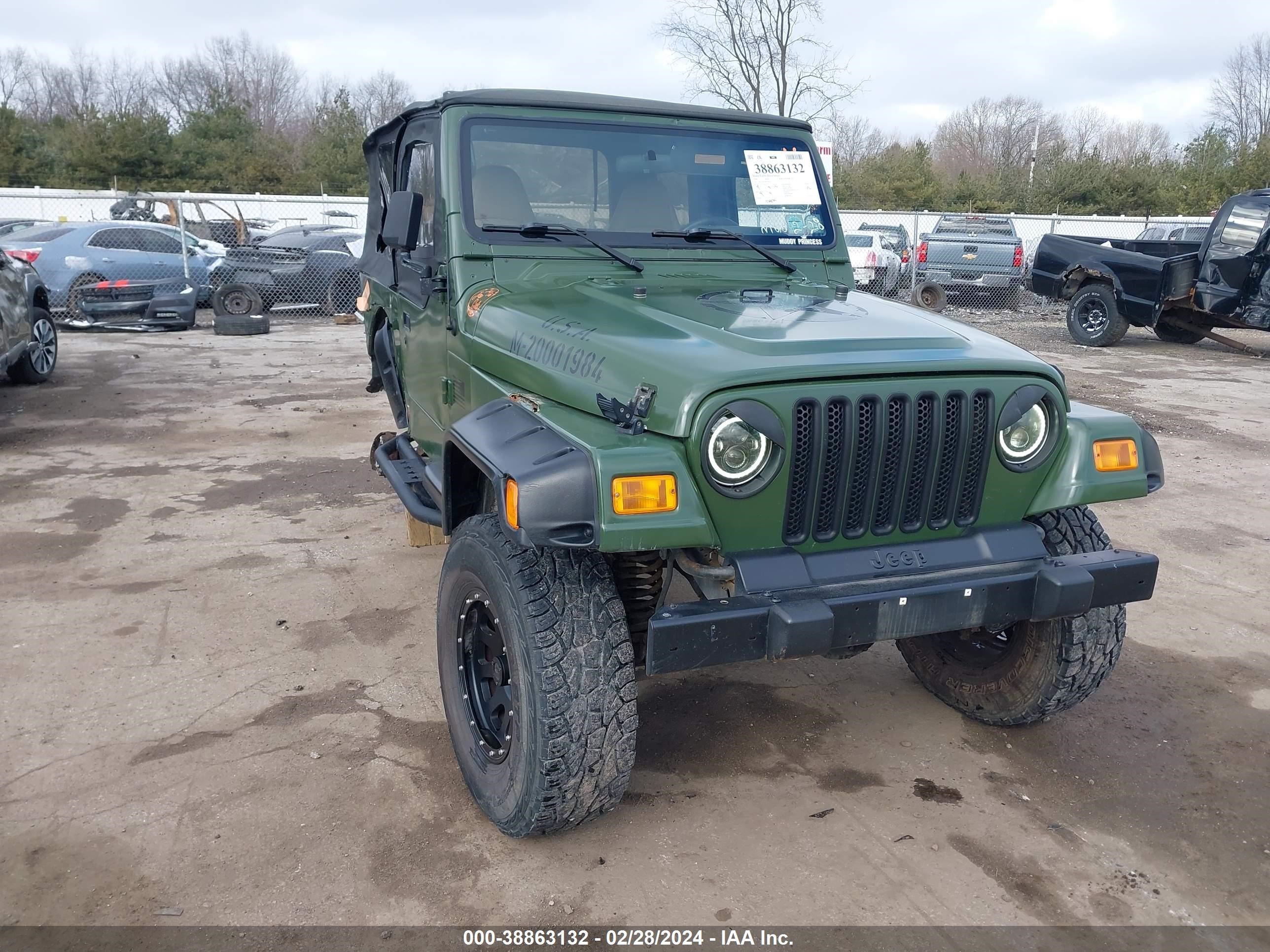 JEEP WRANGLER 1998 1j4fy29p1wp794399