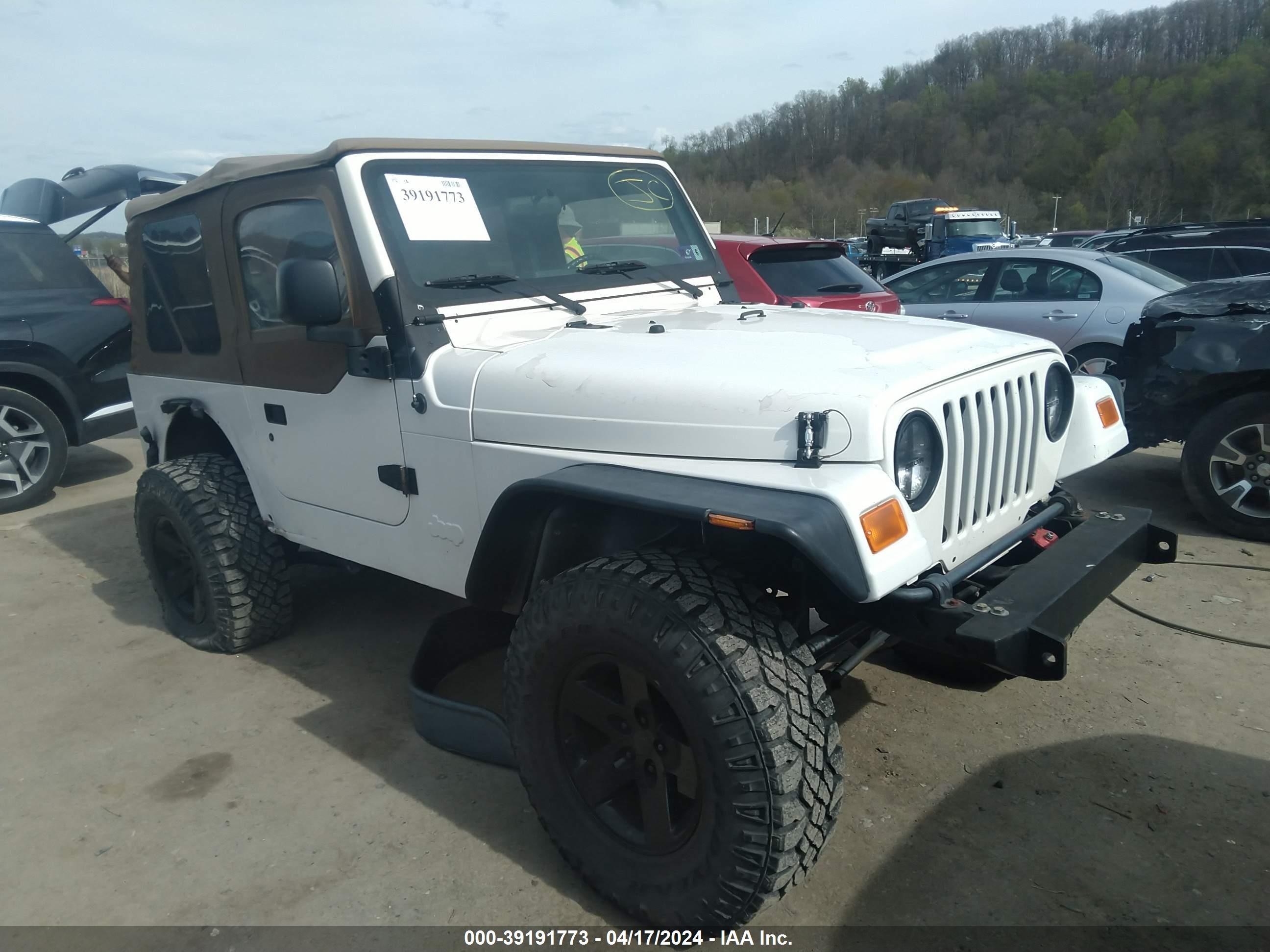 JEEP WRANGLER 1998 1j4fy29p2wp782861