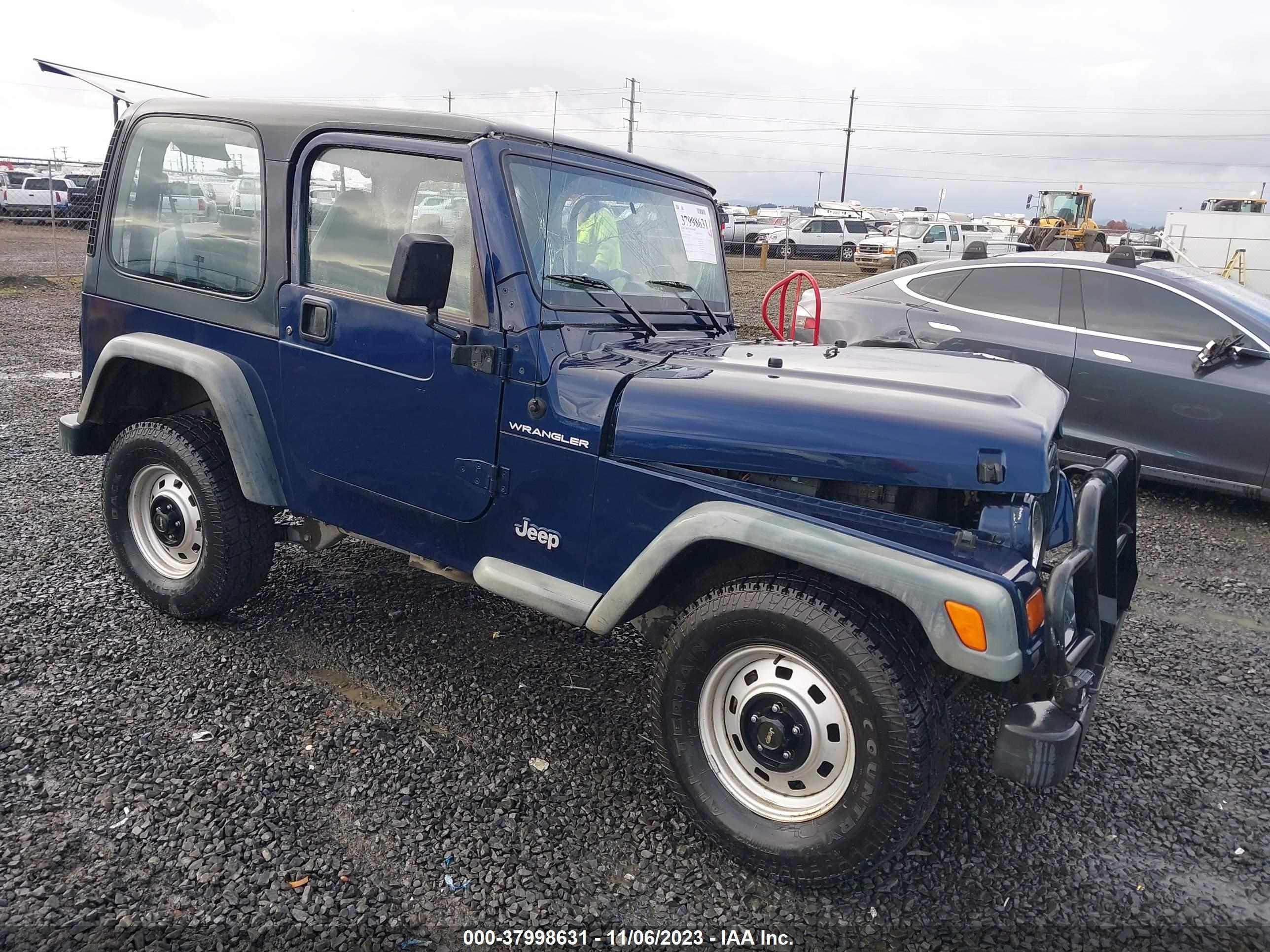 JEEP WRANGLER 1997 1j4fy29p6vp500722