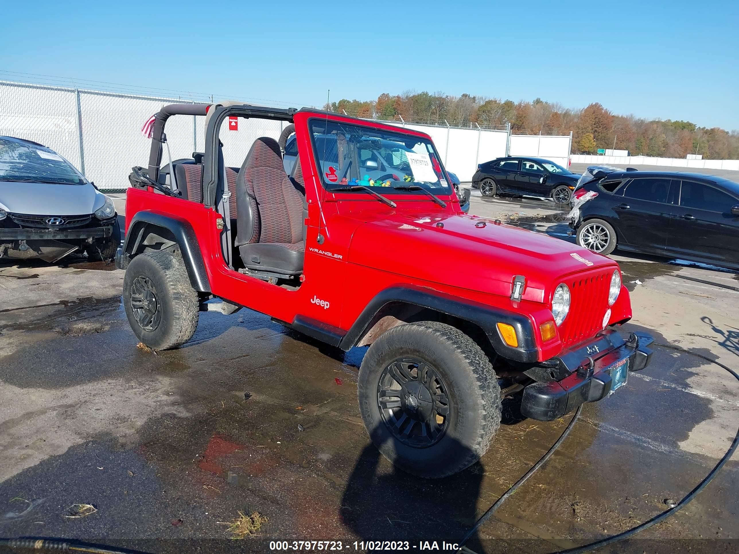 JEEP WRANGLER 1999 1j4fy29p7xp456085