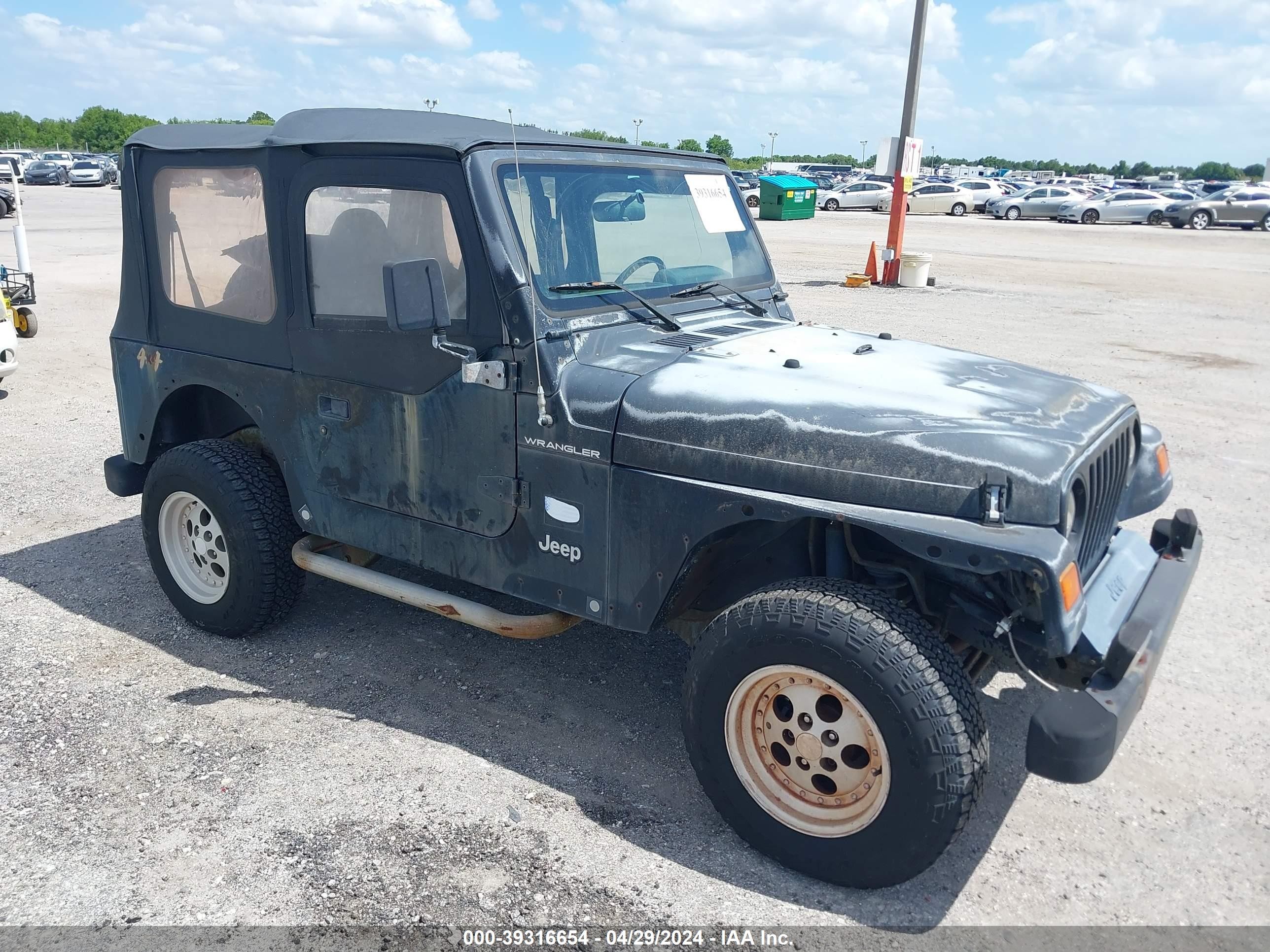 JEEP WRANGLER 1997 1j4fy29p9vp521872