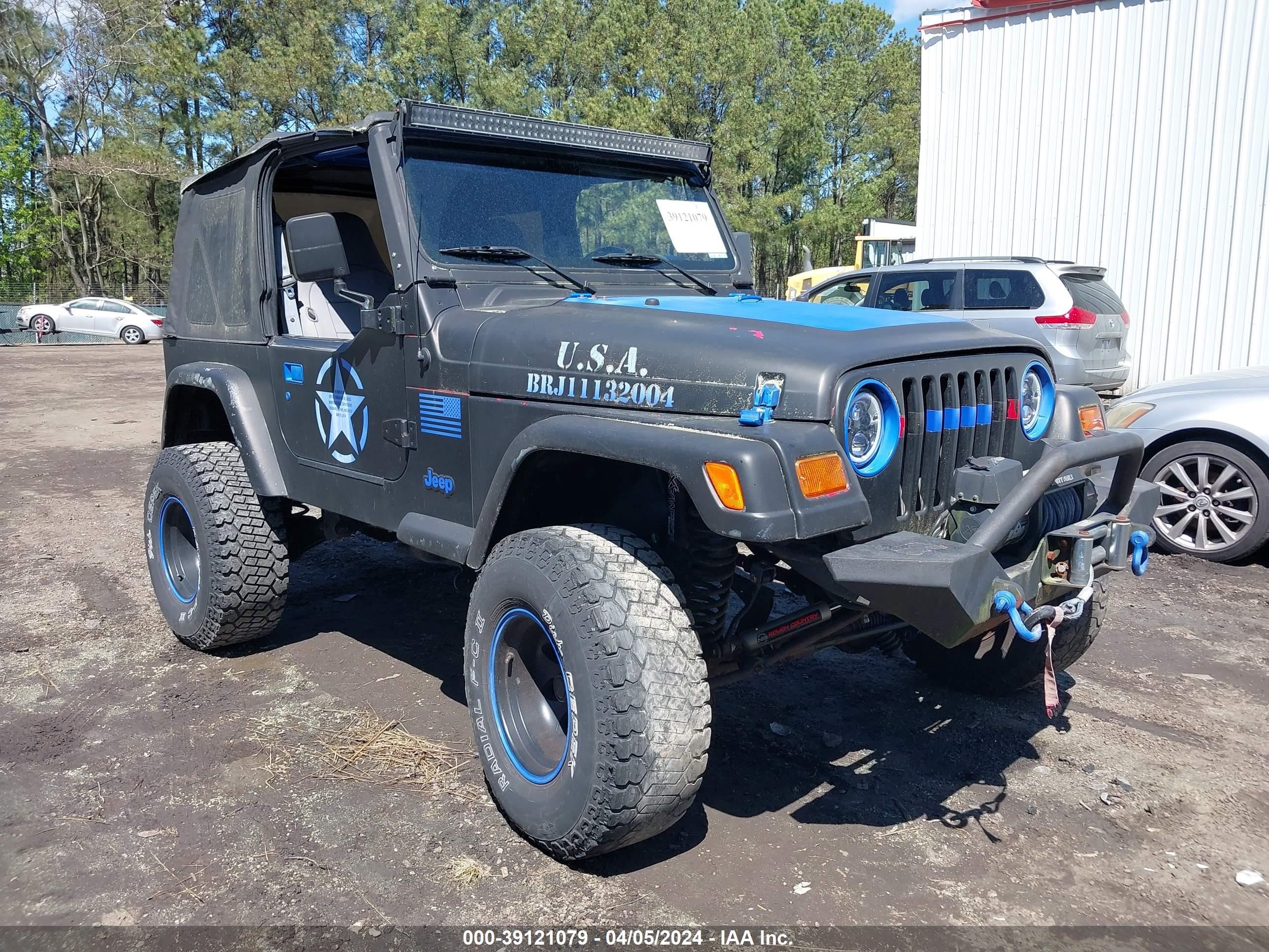 JEEP WRANGLER 1998 1j4fy29p9wp775079