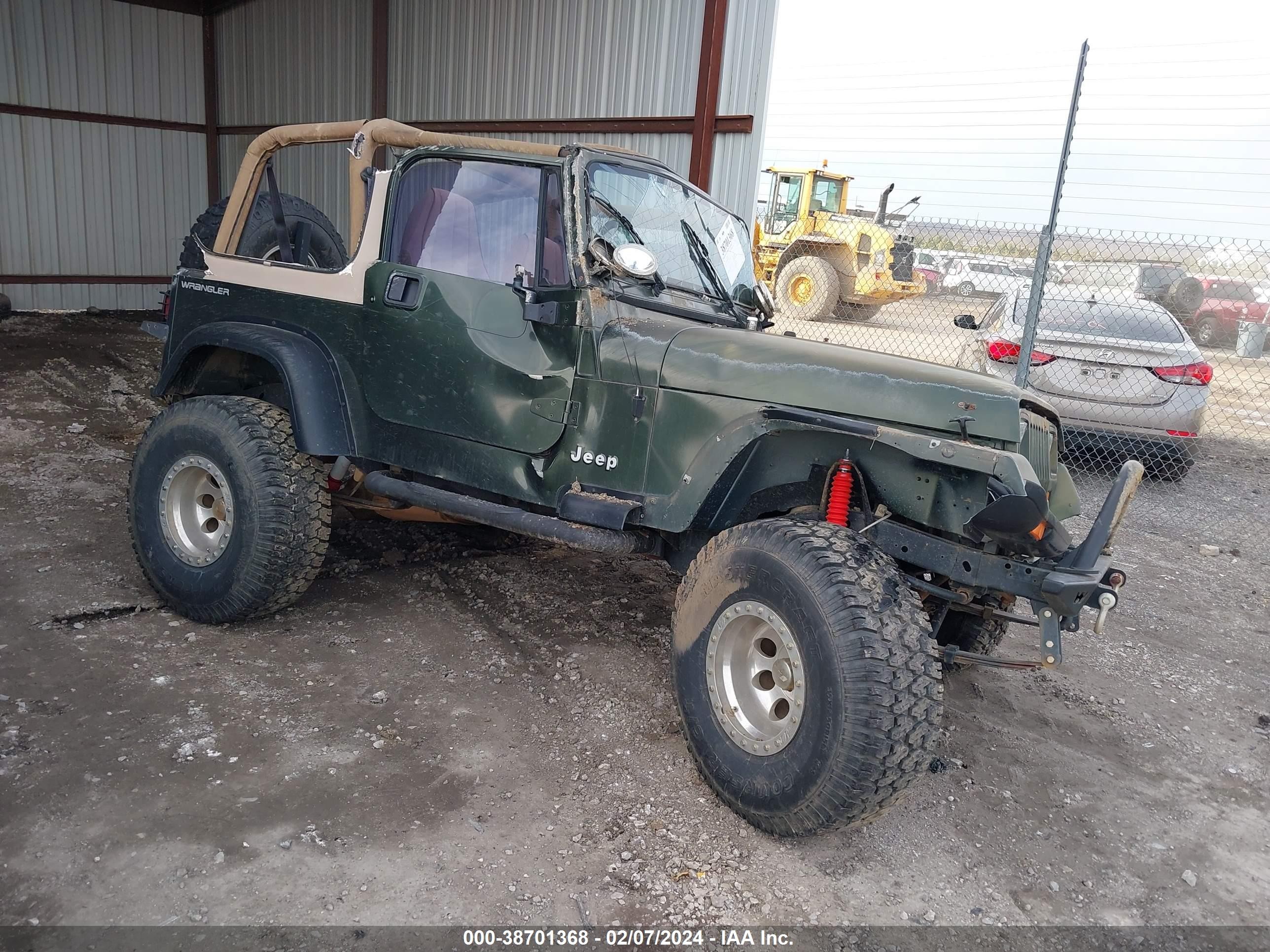 JEEP WRANGLER 1995 1j4fy29s4sp309722