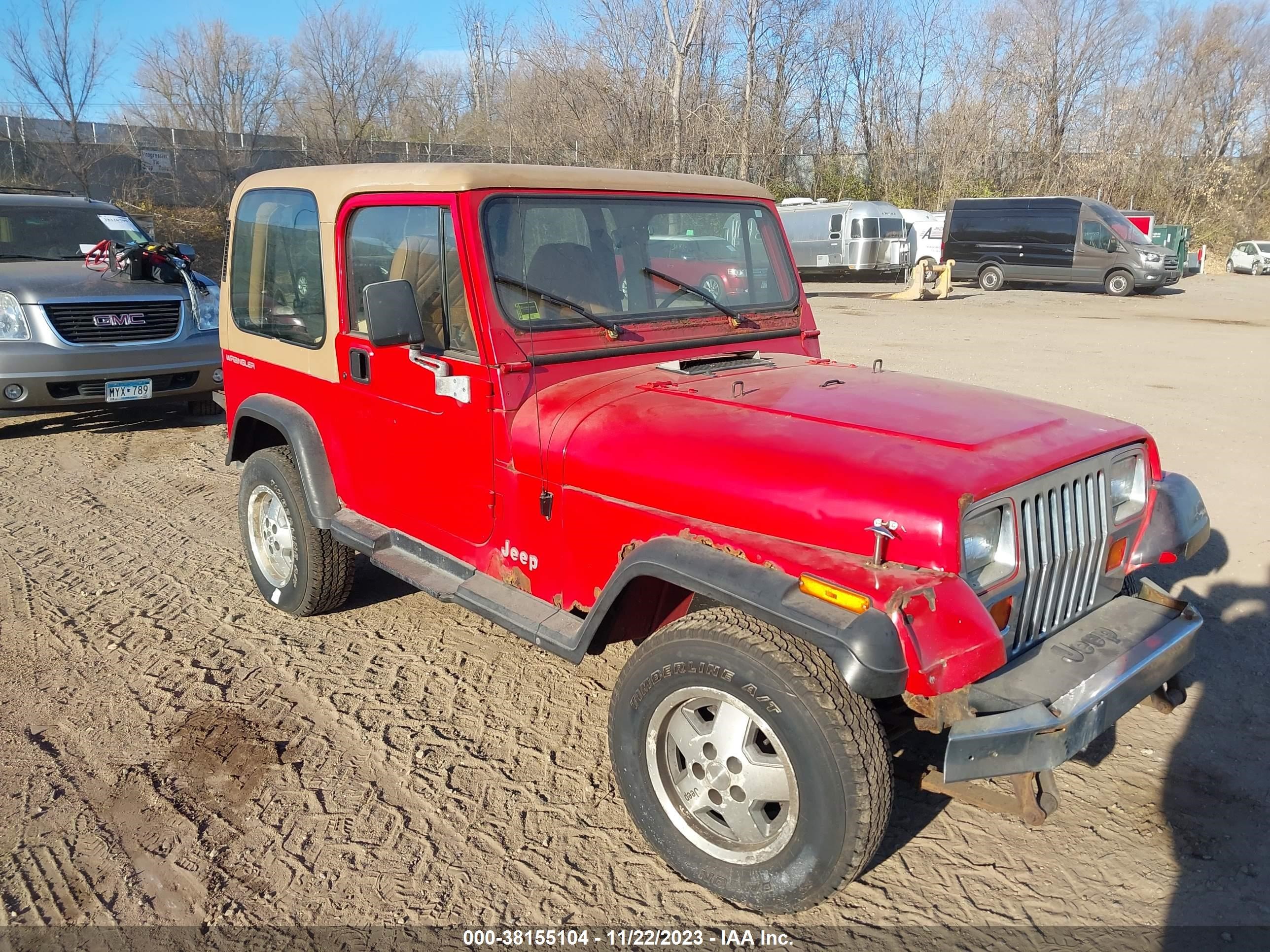 JEEP WRANGLER 1994 1j4fy29s6rp416197