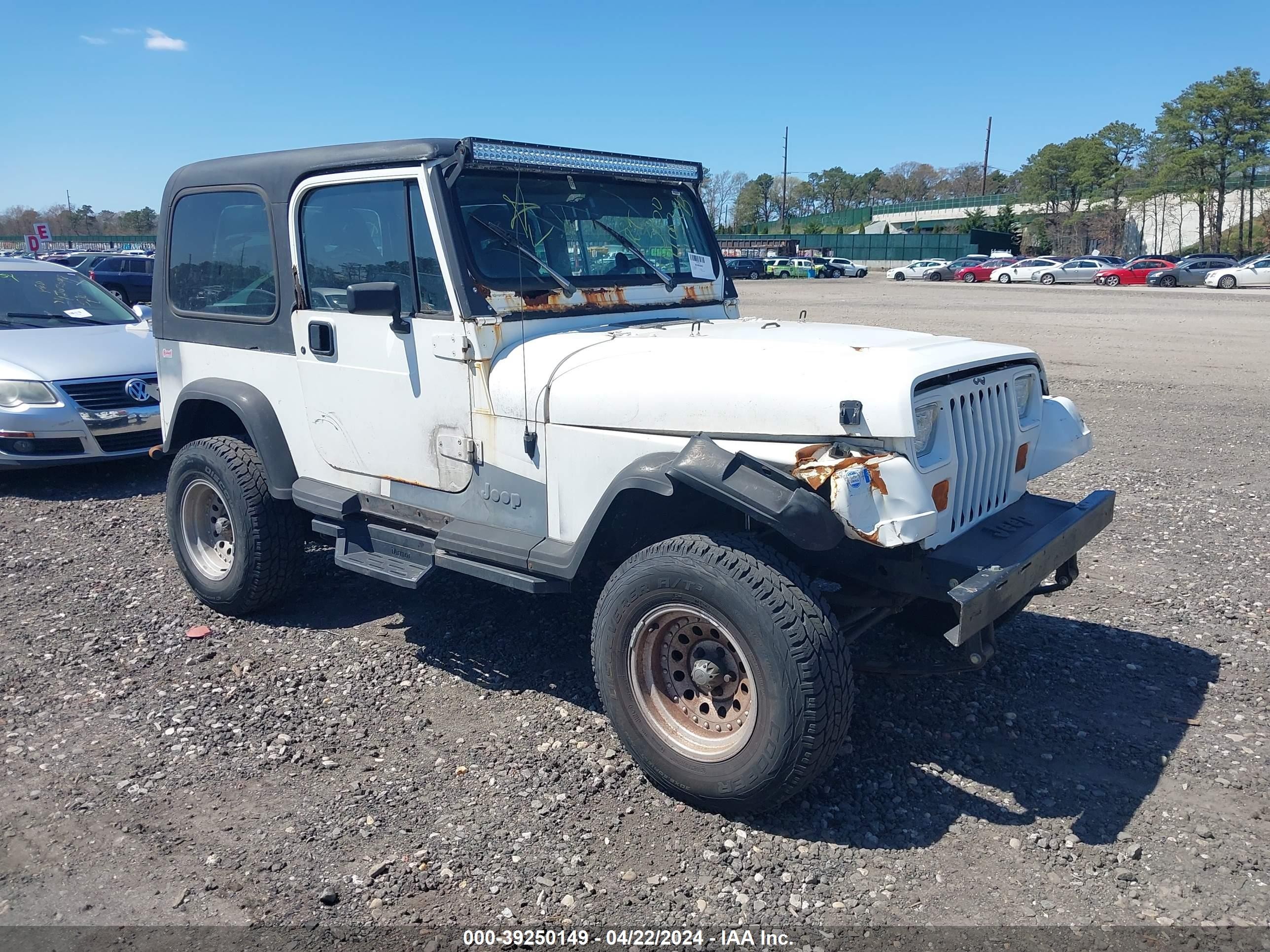 JEEP WRANGLER 1993 1j4fy29s7pp216457