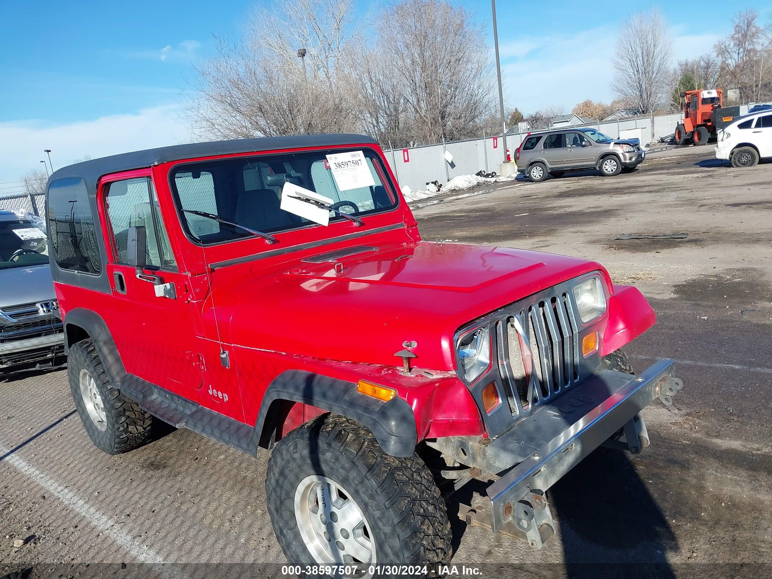 JEEP WRANGLER 1995 1j4fy29s7sp267207