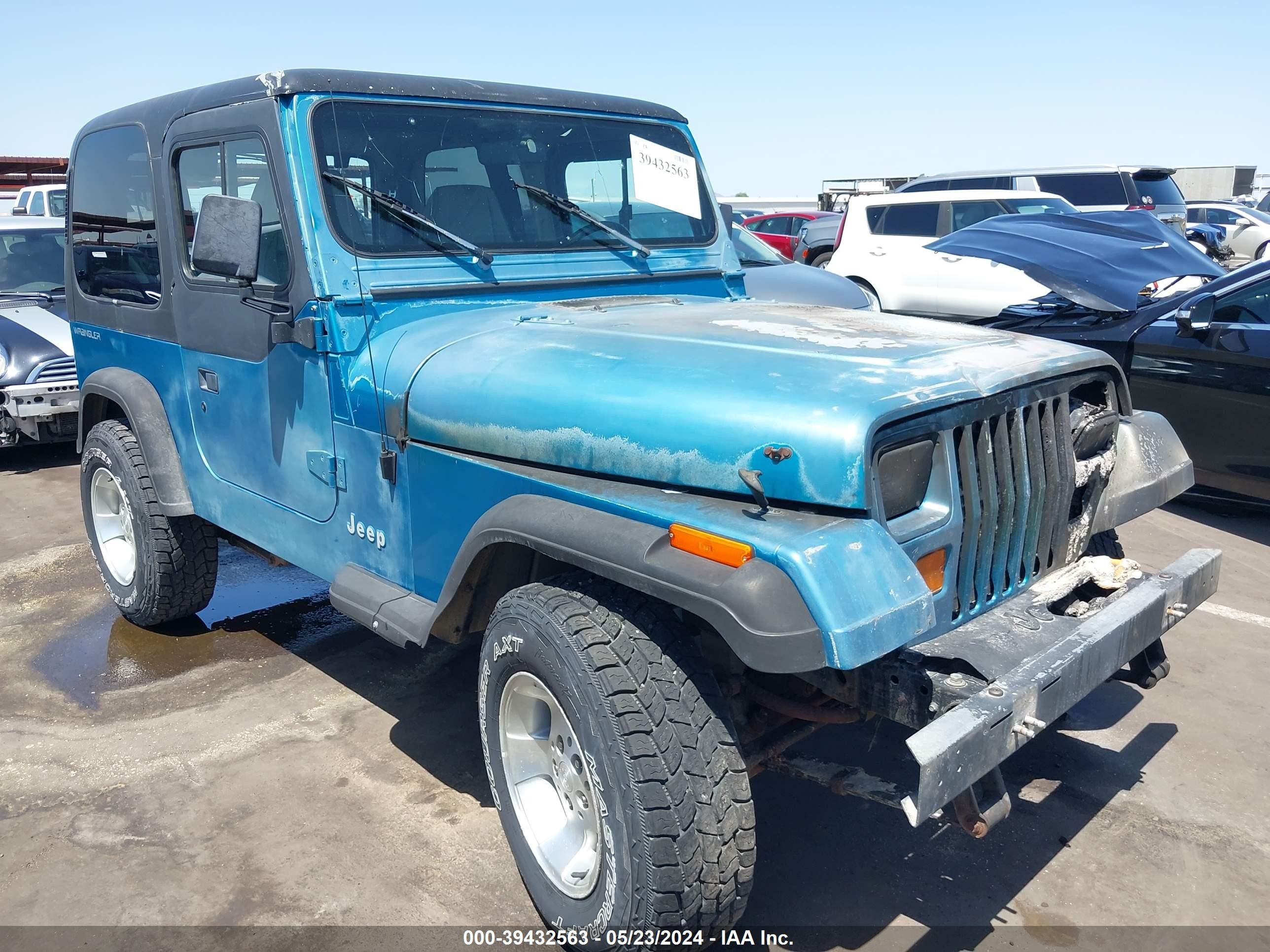 JEEP WRANGLER 1993 1j4fy29s8pp233364