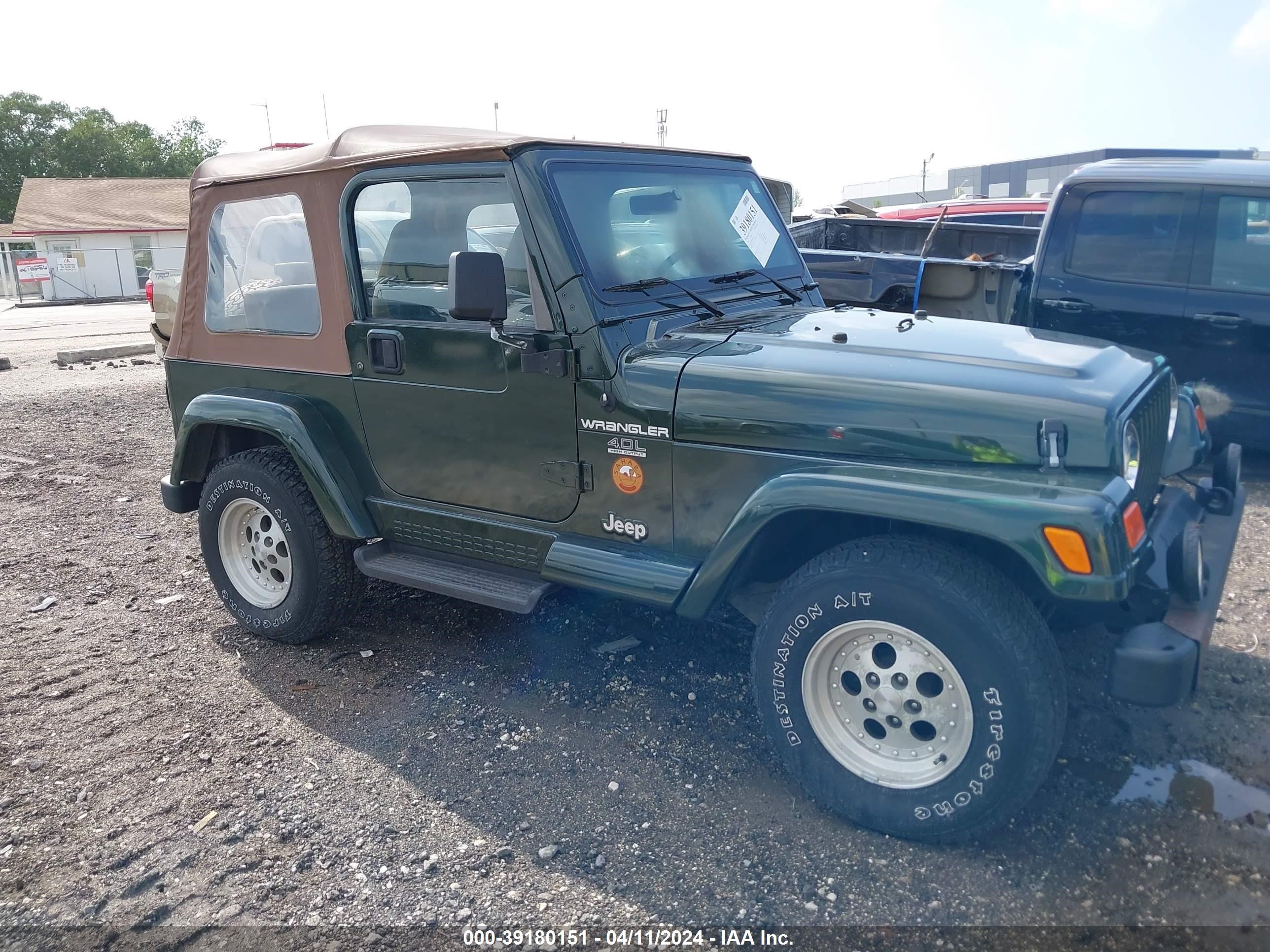 JEEP WRANGLER 1997 1j4fy49s1vp524216