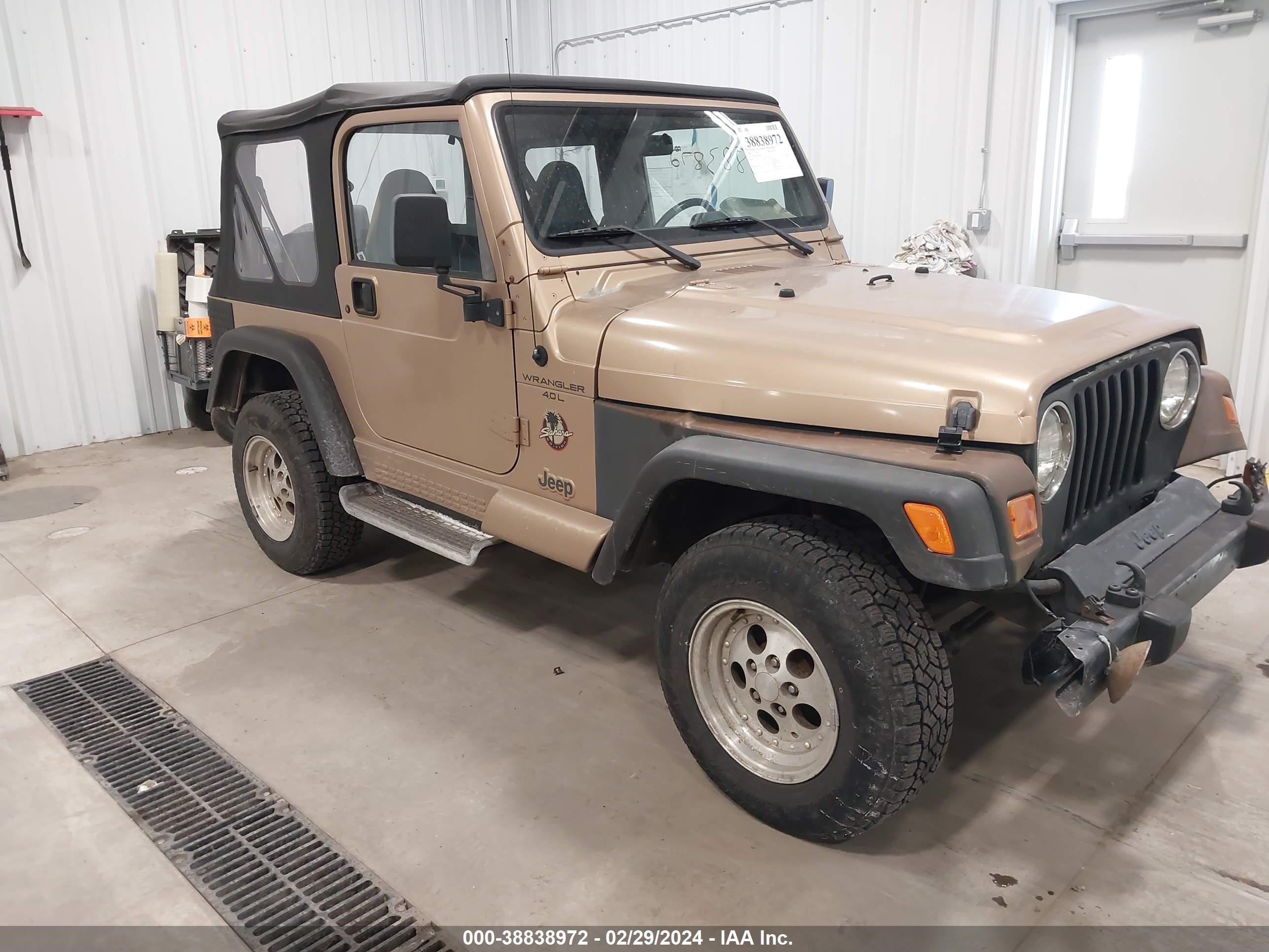 JEEP WRANGLER 1999 1j4fy49s7xp426262