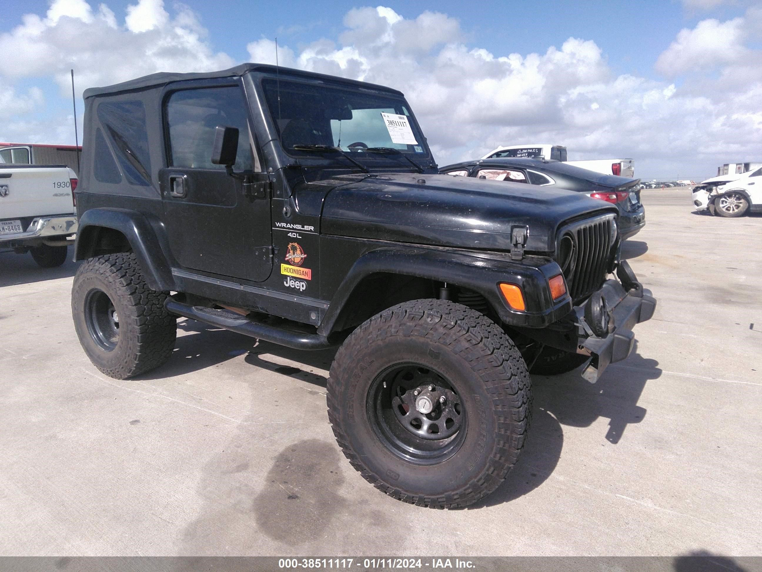 JEEP WRANGLER 1997 1j4fy49s8vp550523