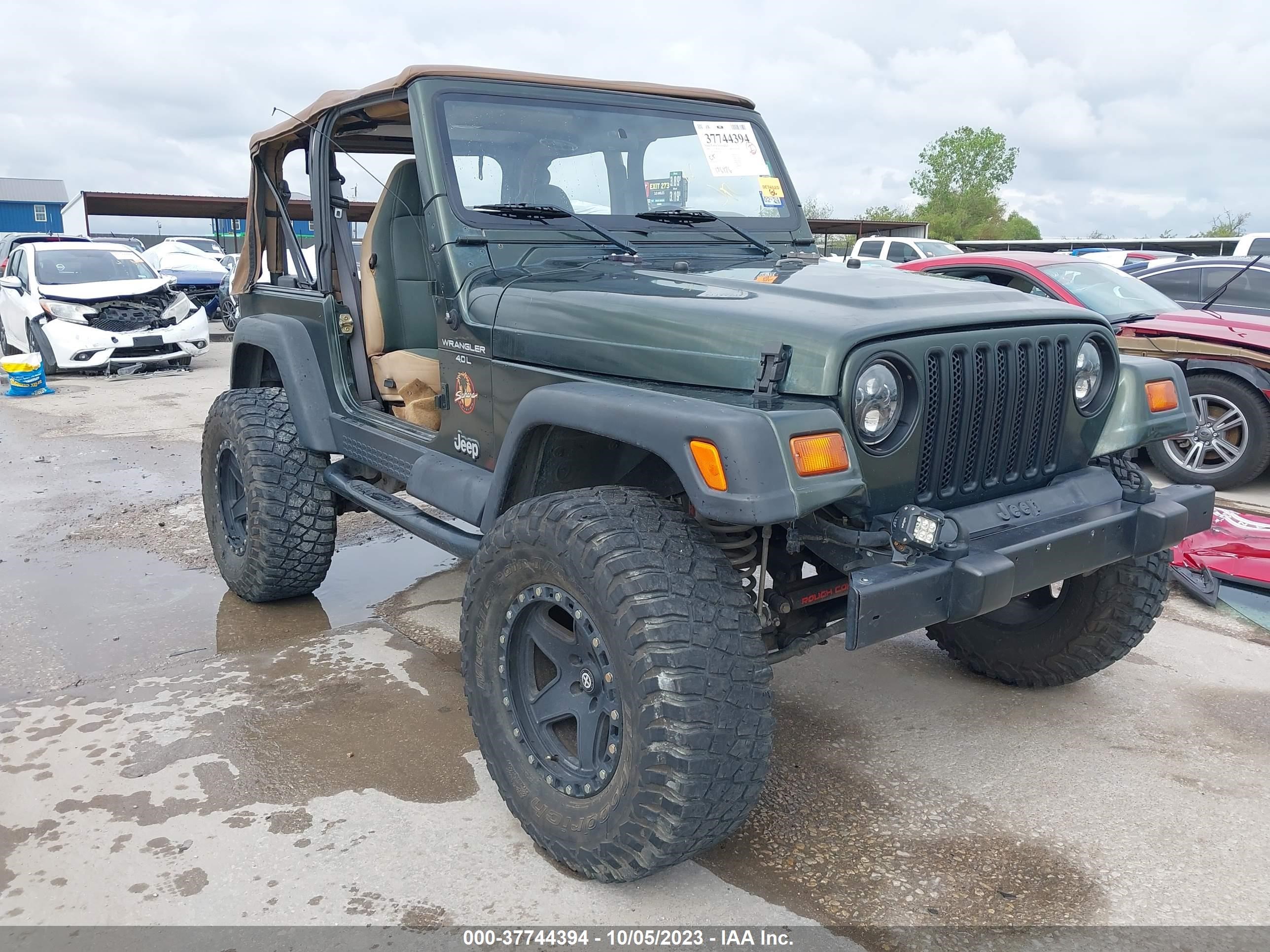 JEEP WRANGLER 1998 1j4fy49s9wp778810