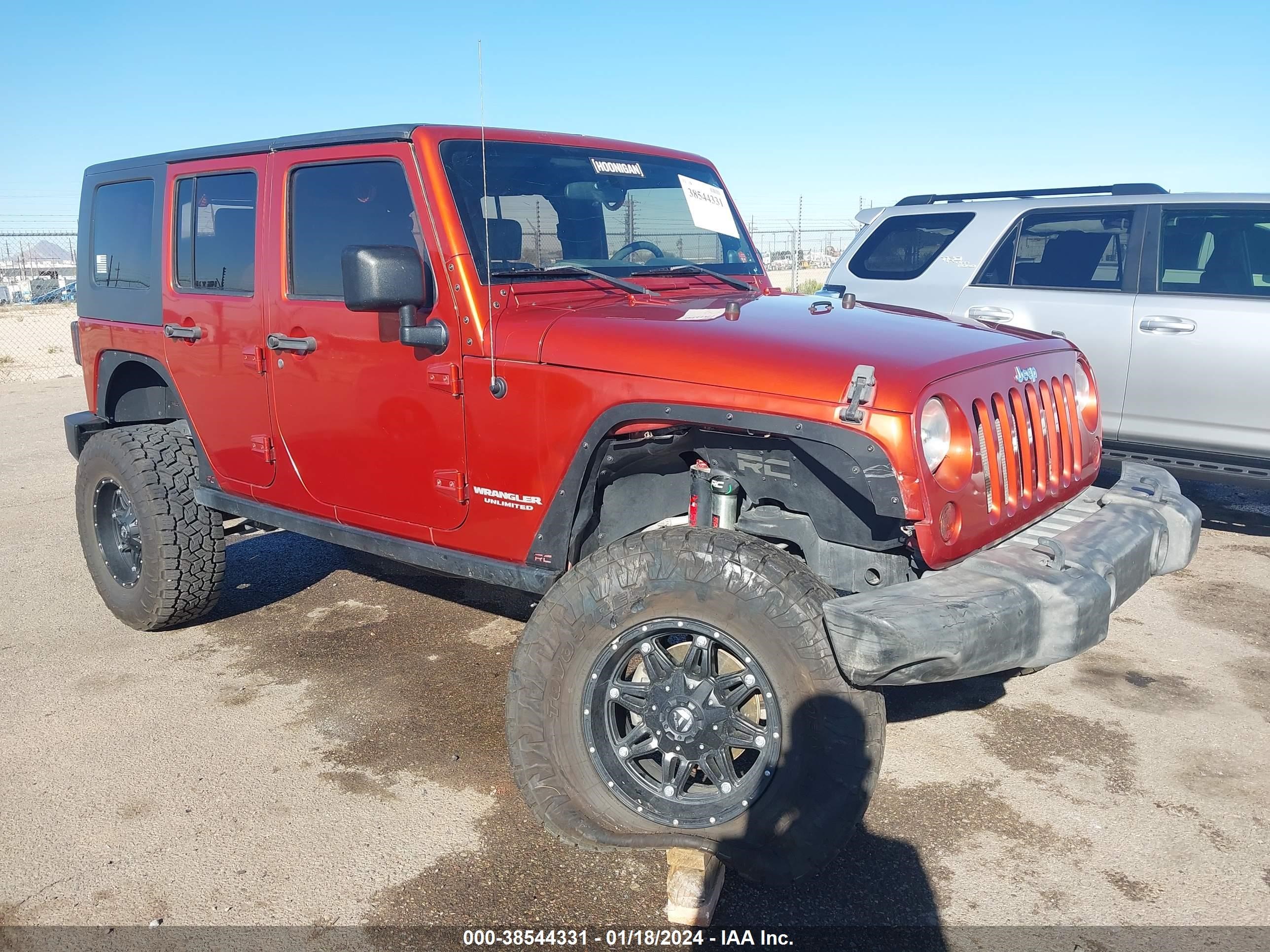 JEEP WRANGLER 2009 1j4ga39109l748651