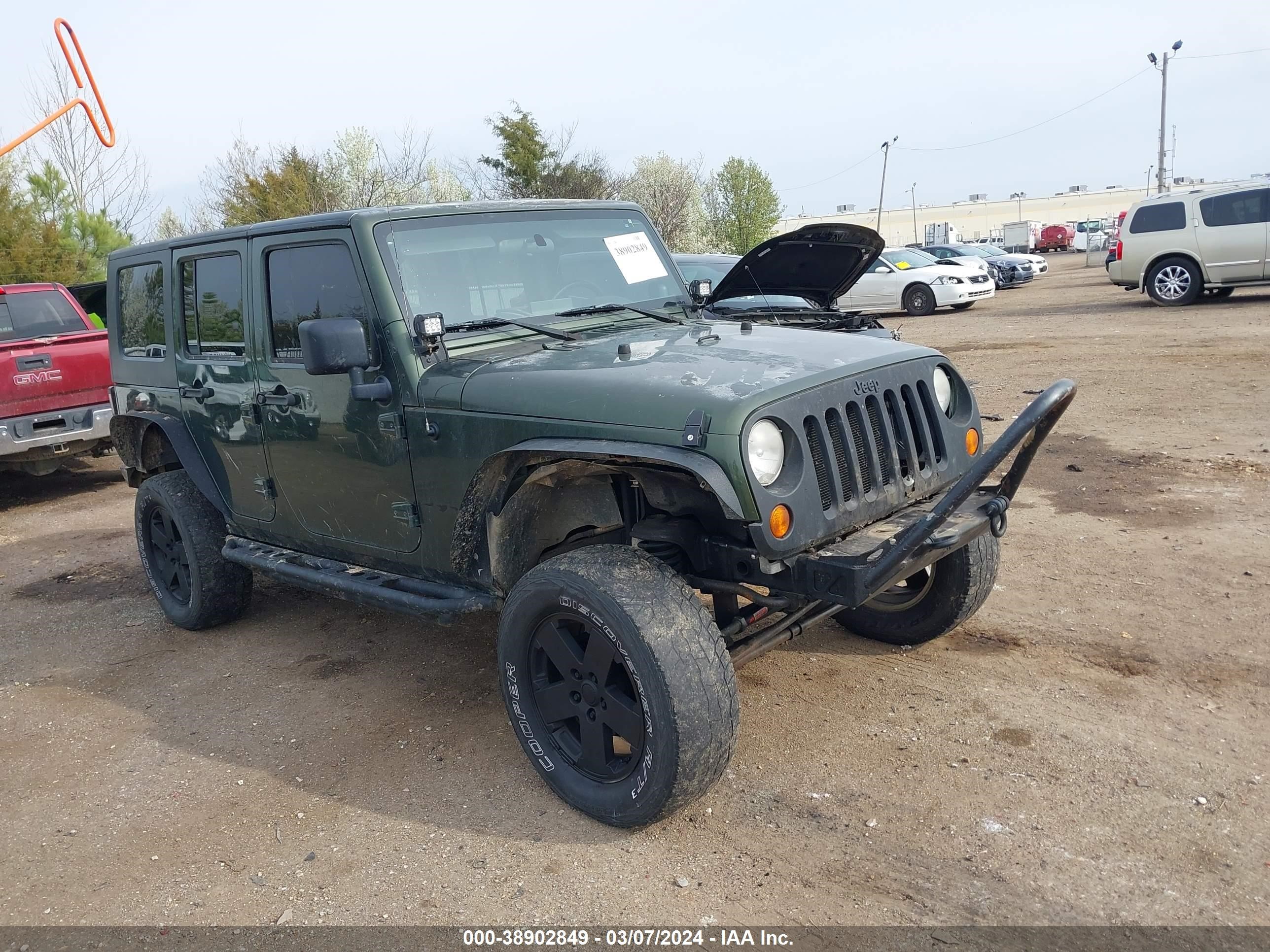 JEEP WRANGLER 2007 1j4ga39117l123186