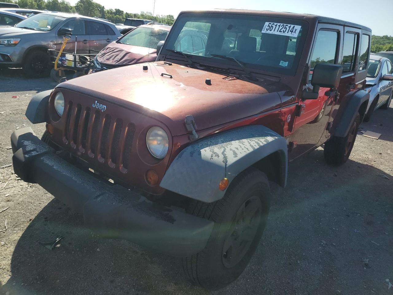 JEEP WRANGLER 2008 1j4ga39118l599052