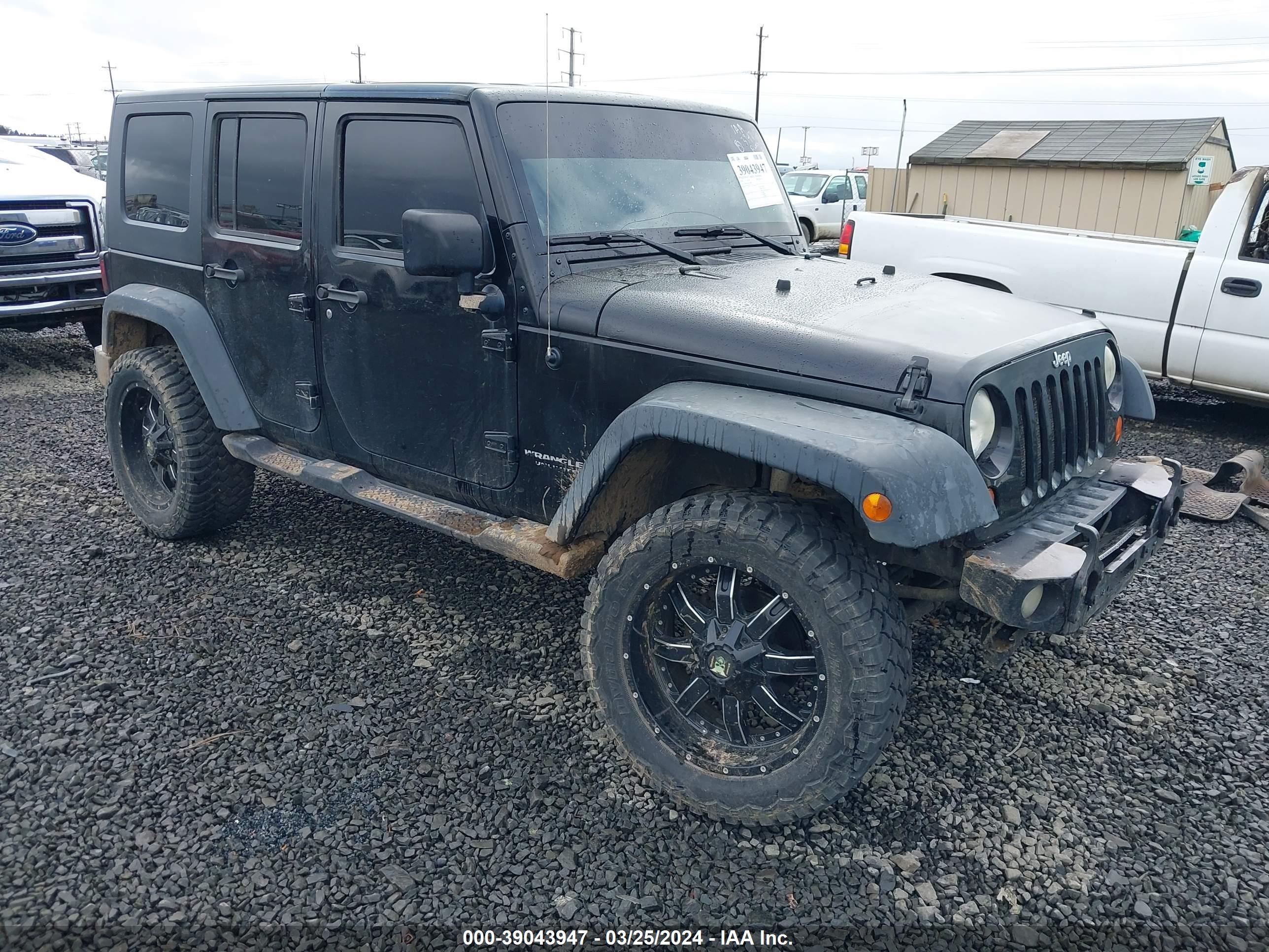 JEEP WRANGLER 2008 1j4ga39138l593608