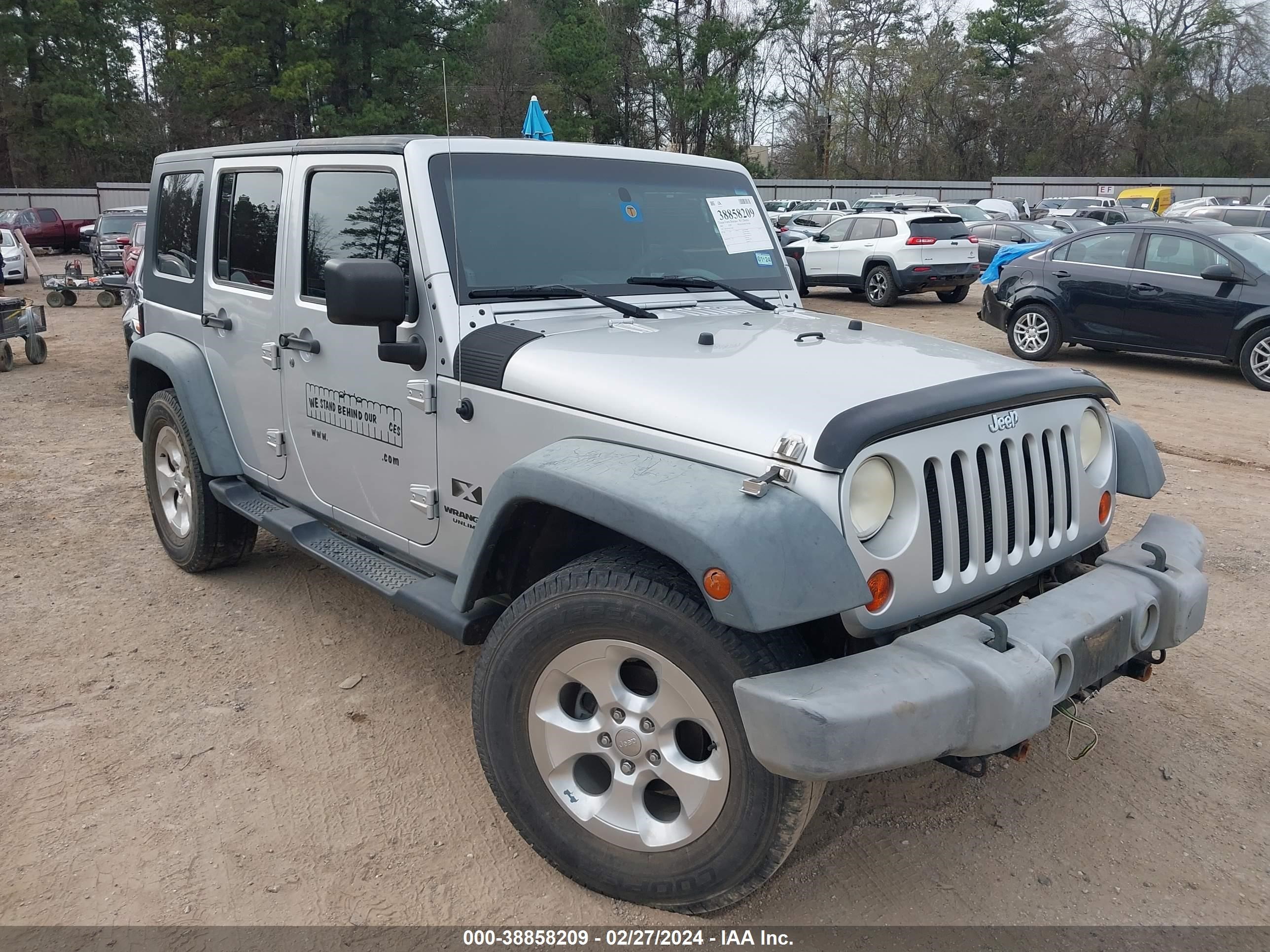 JEEP WRANGLER 2009 1j4ga39139l714221