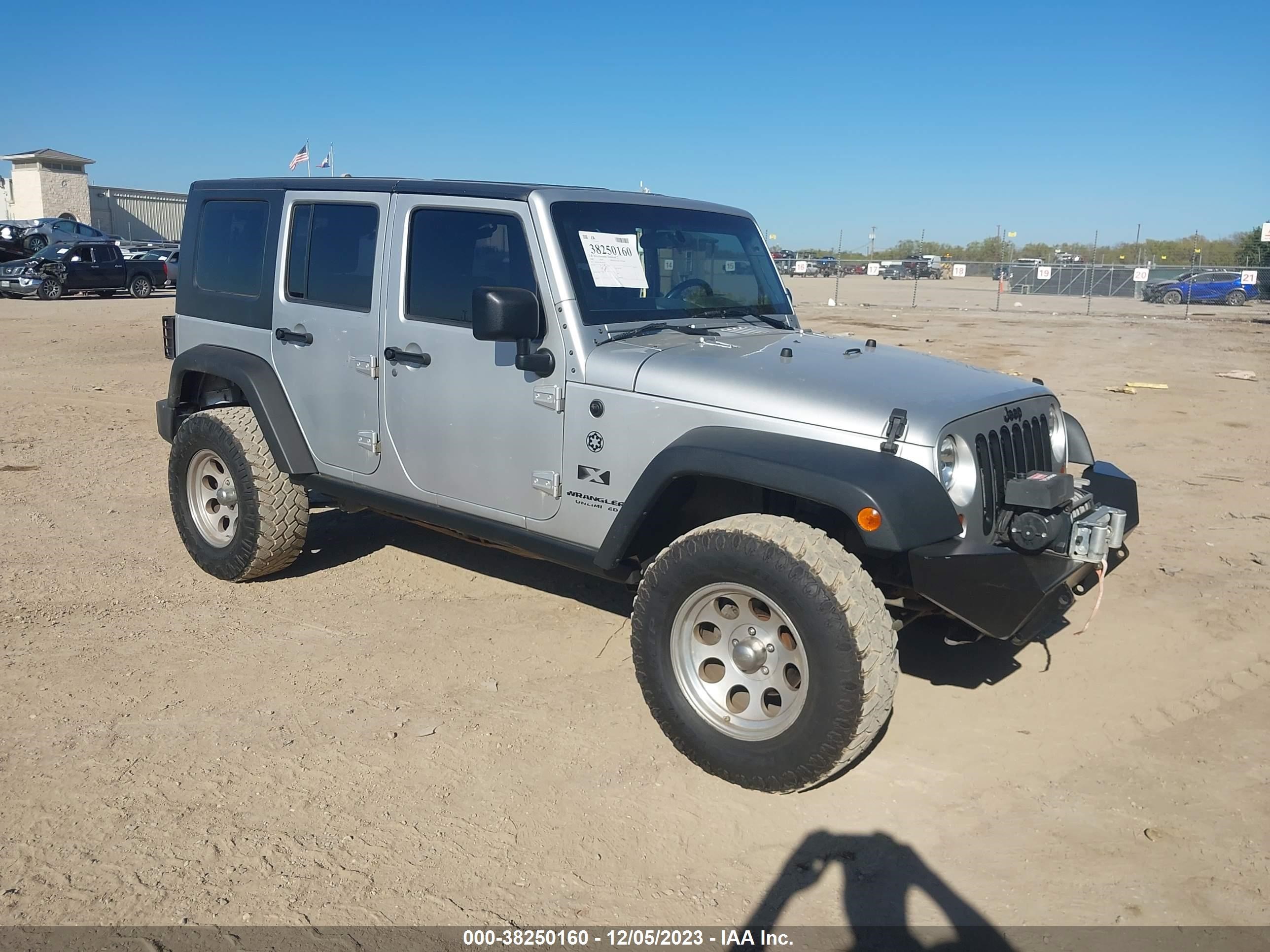 JEEP WRANGLER 2008 1j4ga39148l501258