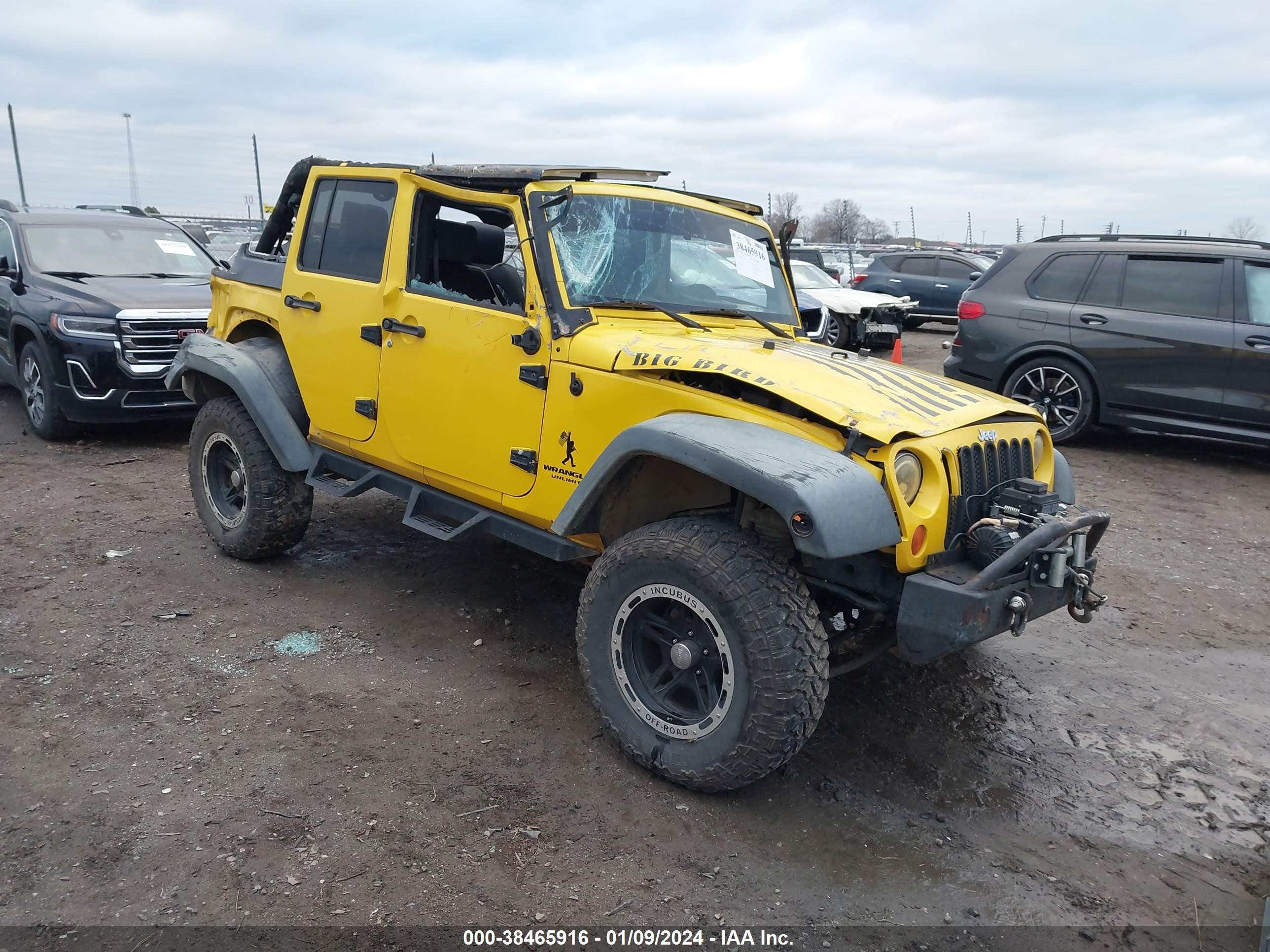 JEEP WRANGLER 2008 1j4ga39148l530050