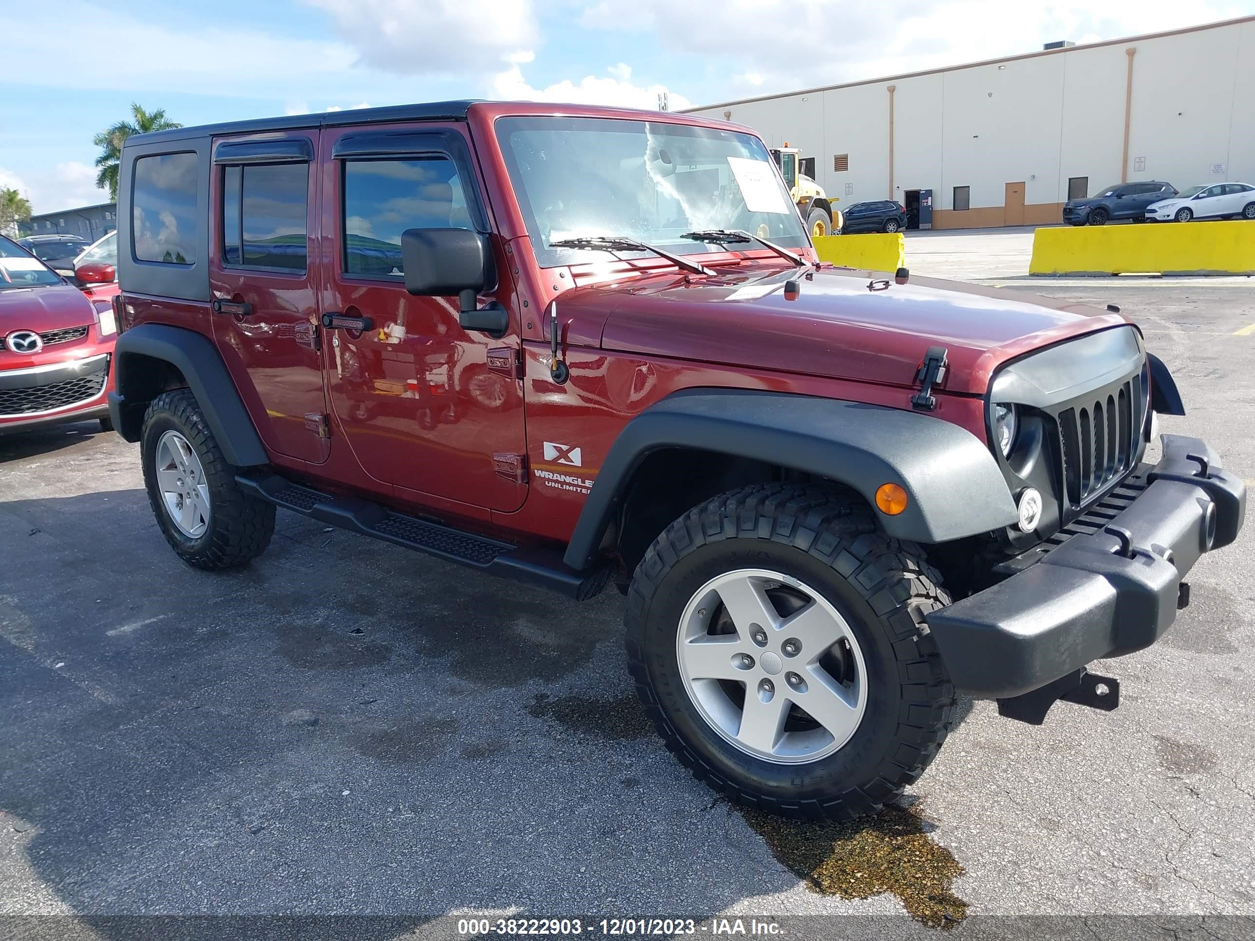 JEEP WRANGLER 2008 1j4ga39158l531725