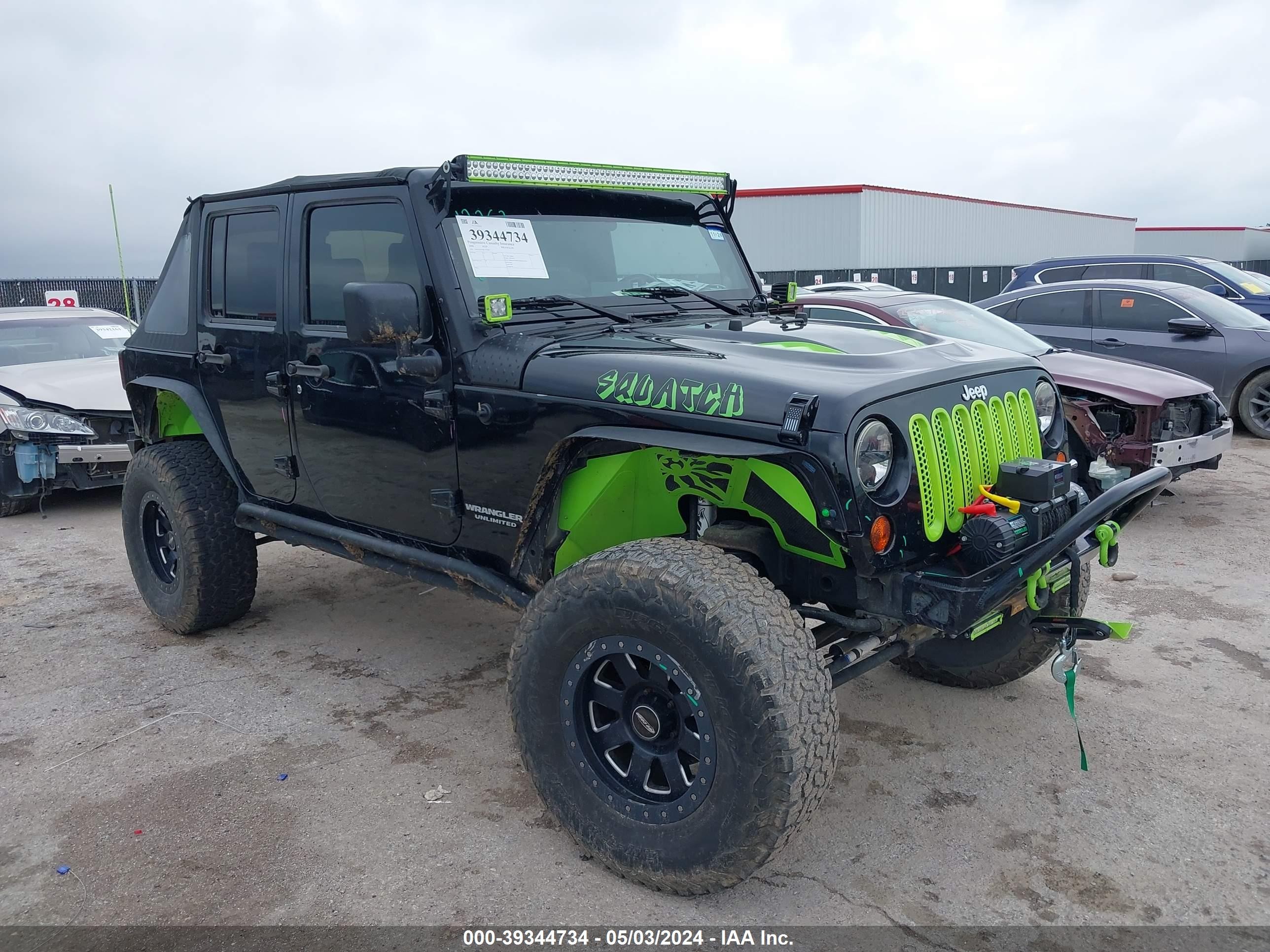 JEEP WRANGLER 2008 1j4ga39158l537007