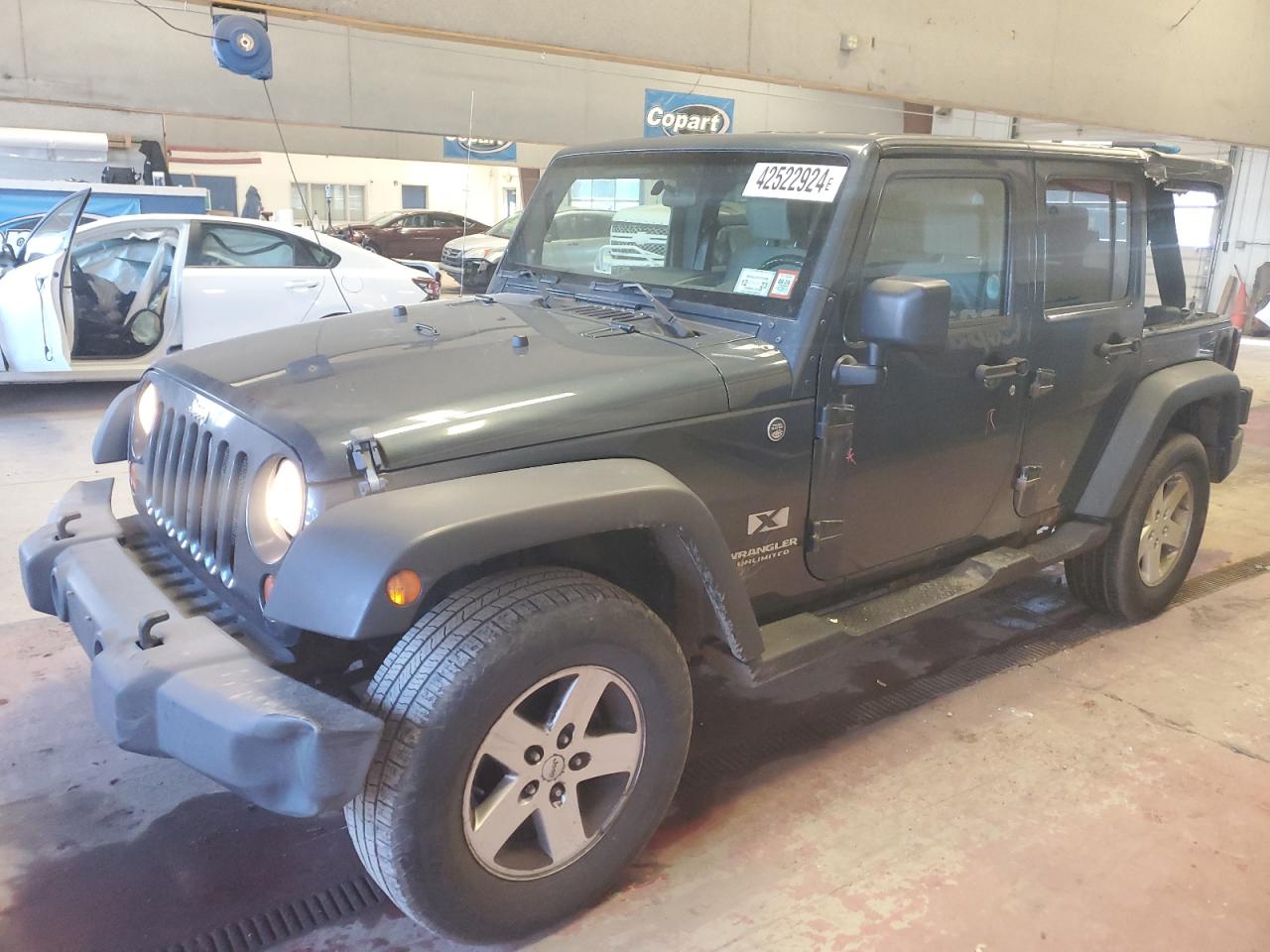 JEEP WRANGLER 2008 1j4ga39158l606164