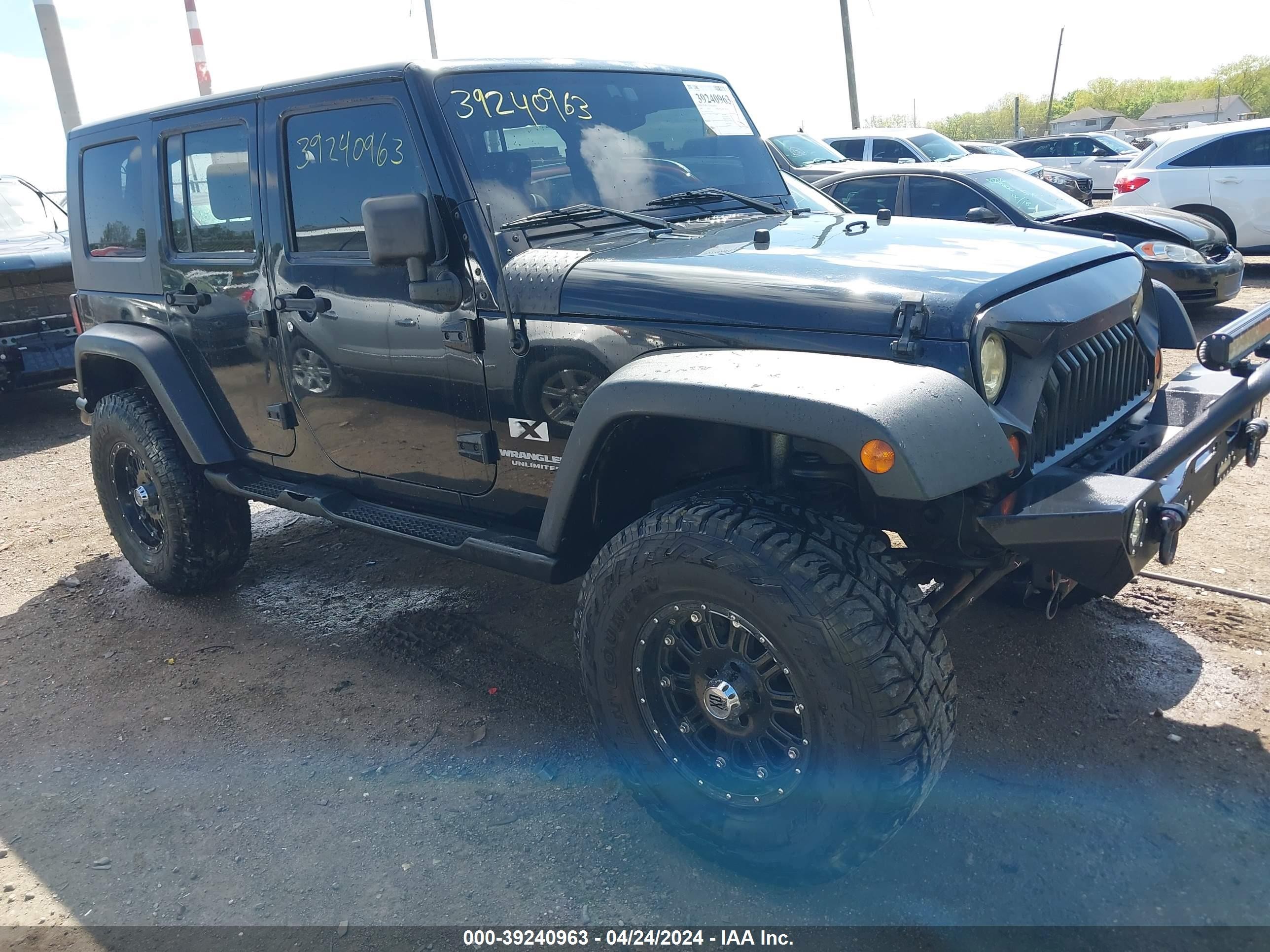 JEEP WRANGLER 2009 1j4ga39159l771293