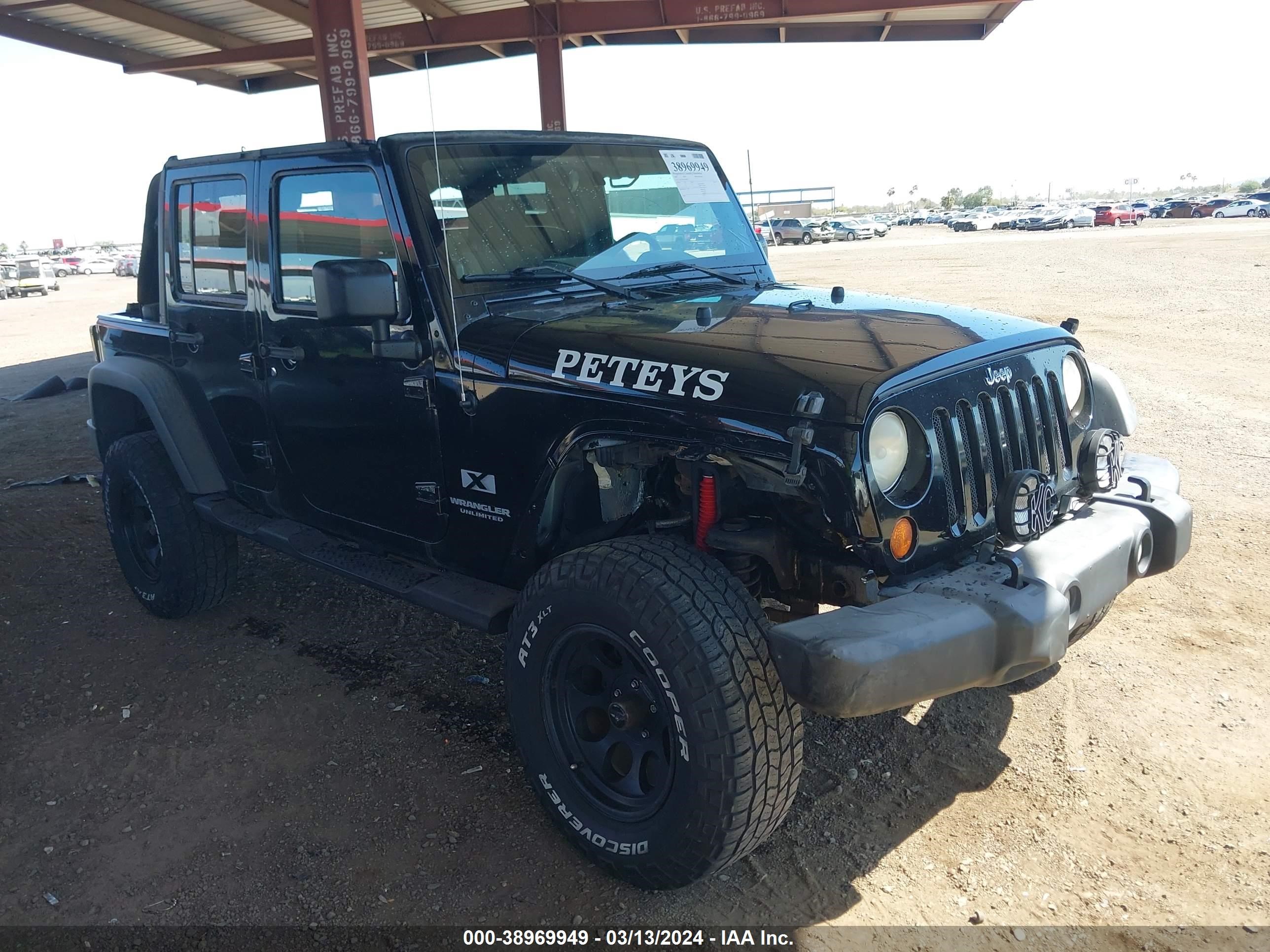 JEEP WRANGLER 2007 1j4ga39167l182072