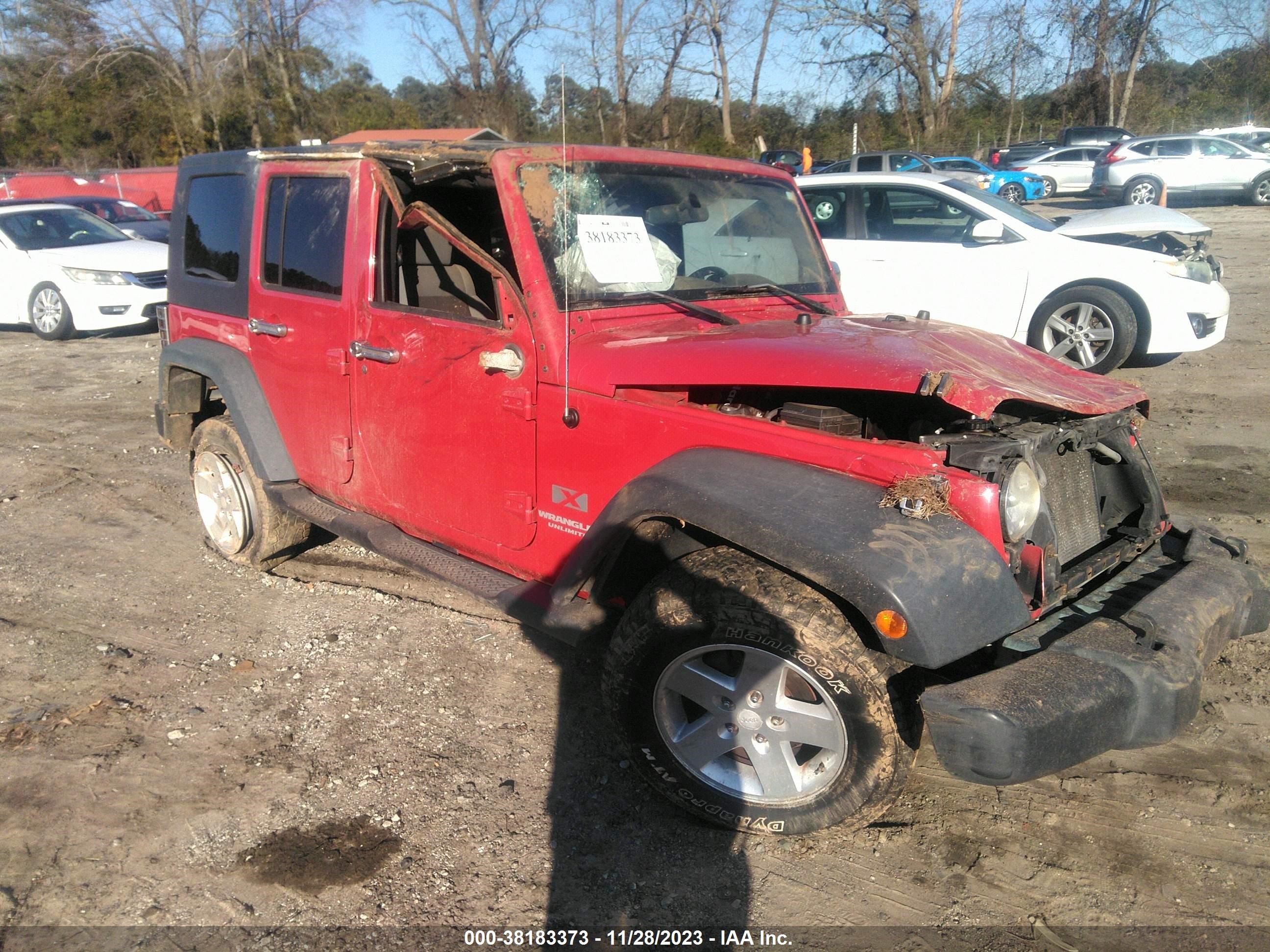 JEEP WRANGLER 2009 1j4ga39169l738898