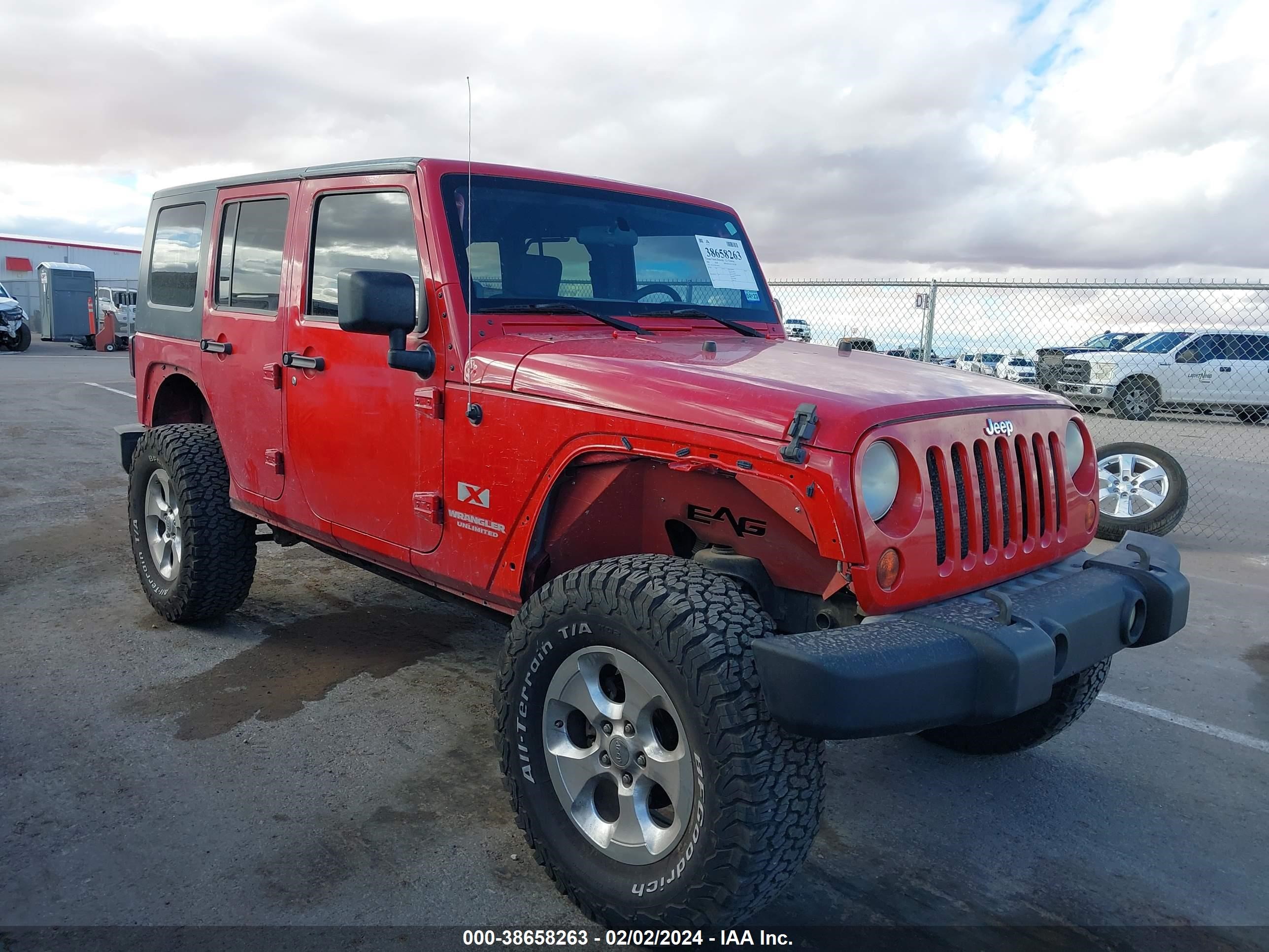 JEEP WRANGLER 2008 1j4ga39178l645936