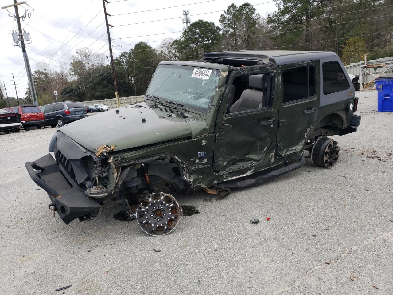 JEEP WRANGLER 2008 1j4ga39188l507970