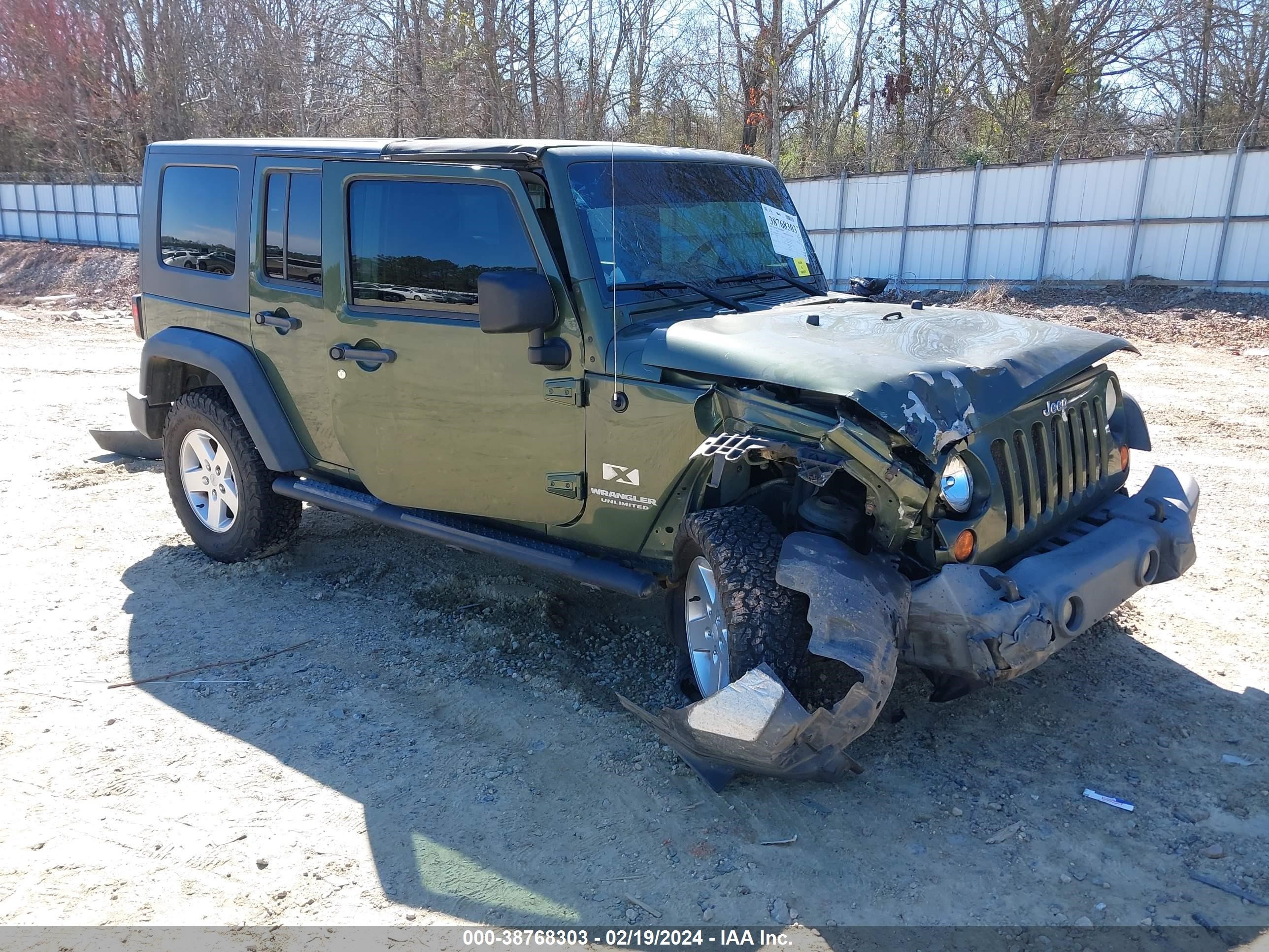 JEEP WRANGLER 2008 1j4ga39188l652751