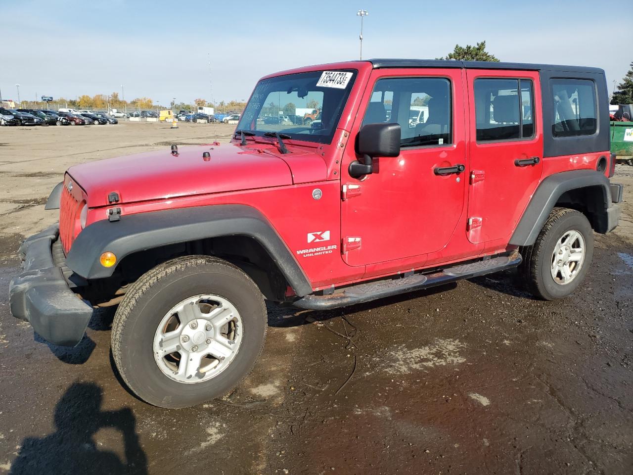 JEEP WRANGLER 2008 1j4ga39198l557356