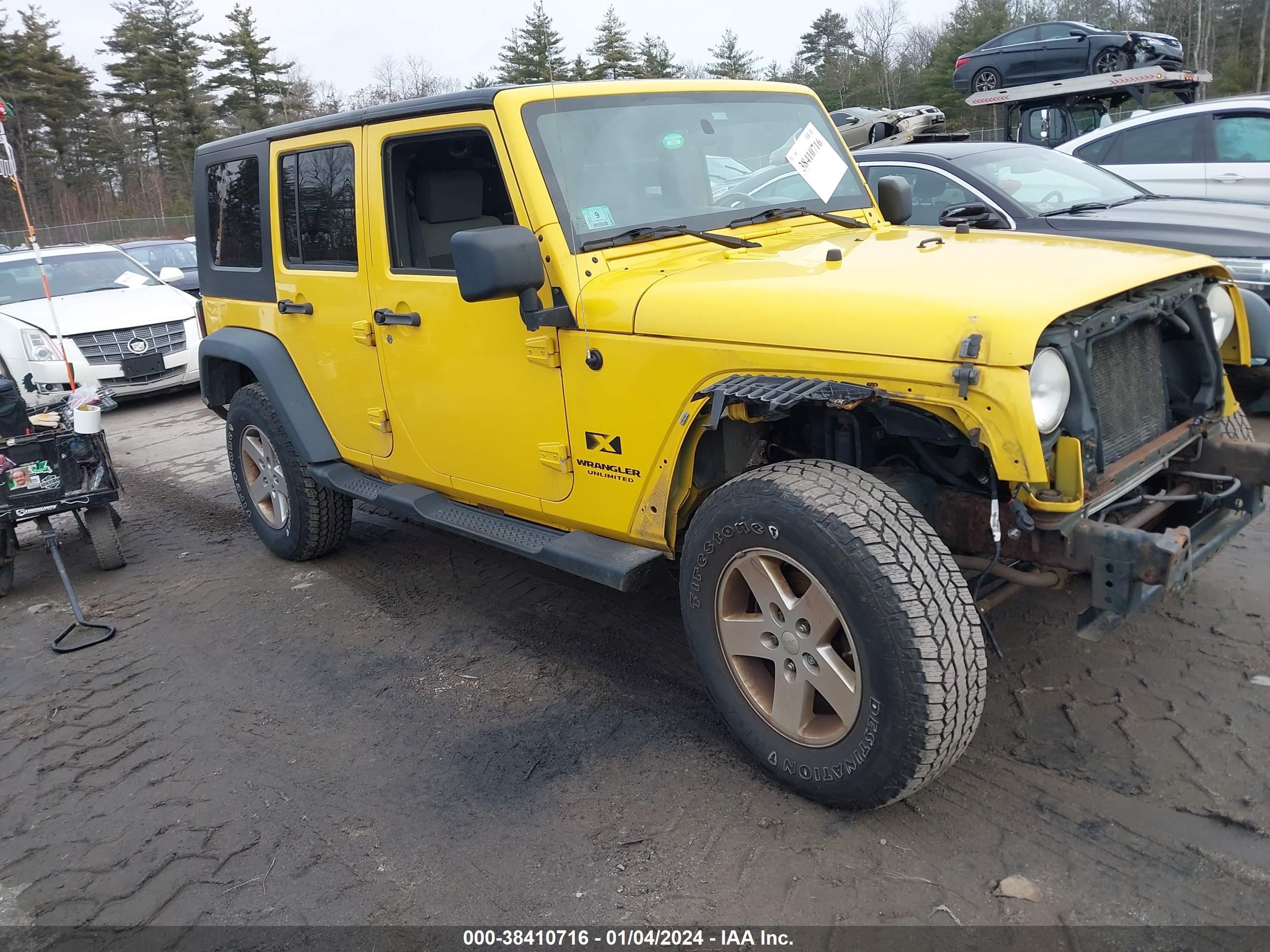 JEEP WRANGLER 2008 1j4ga391x8l523037