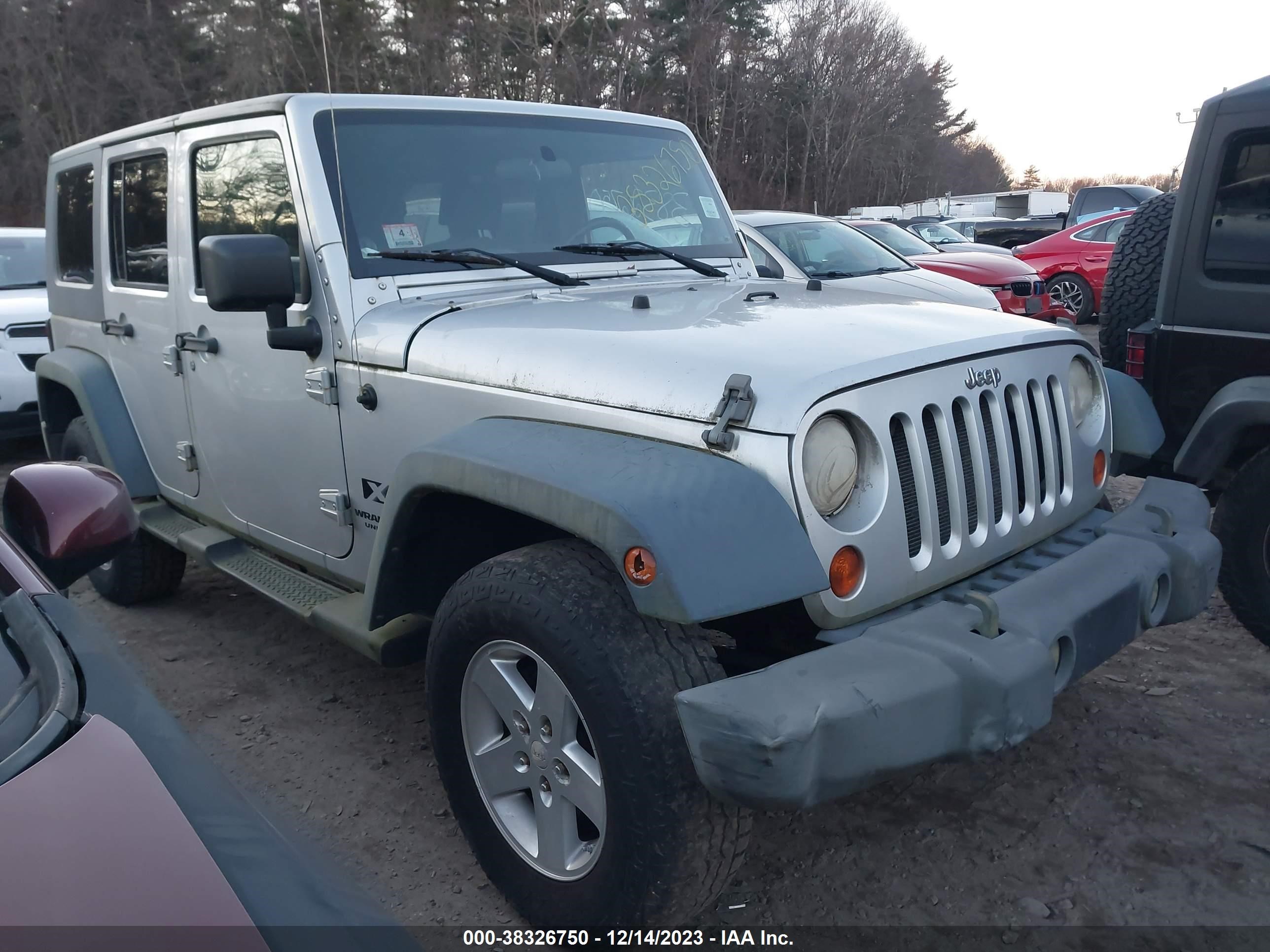 JEEP WRANGLER 2008 1j4ga391x8l569712